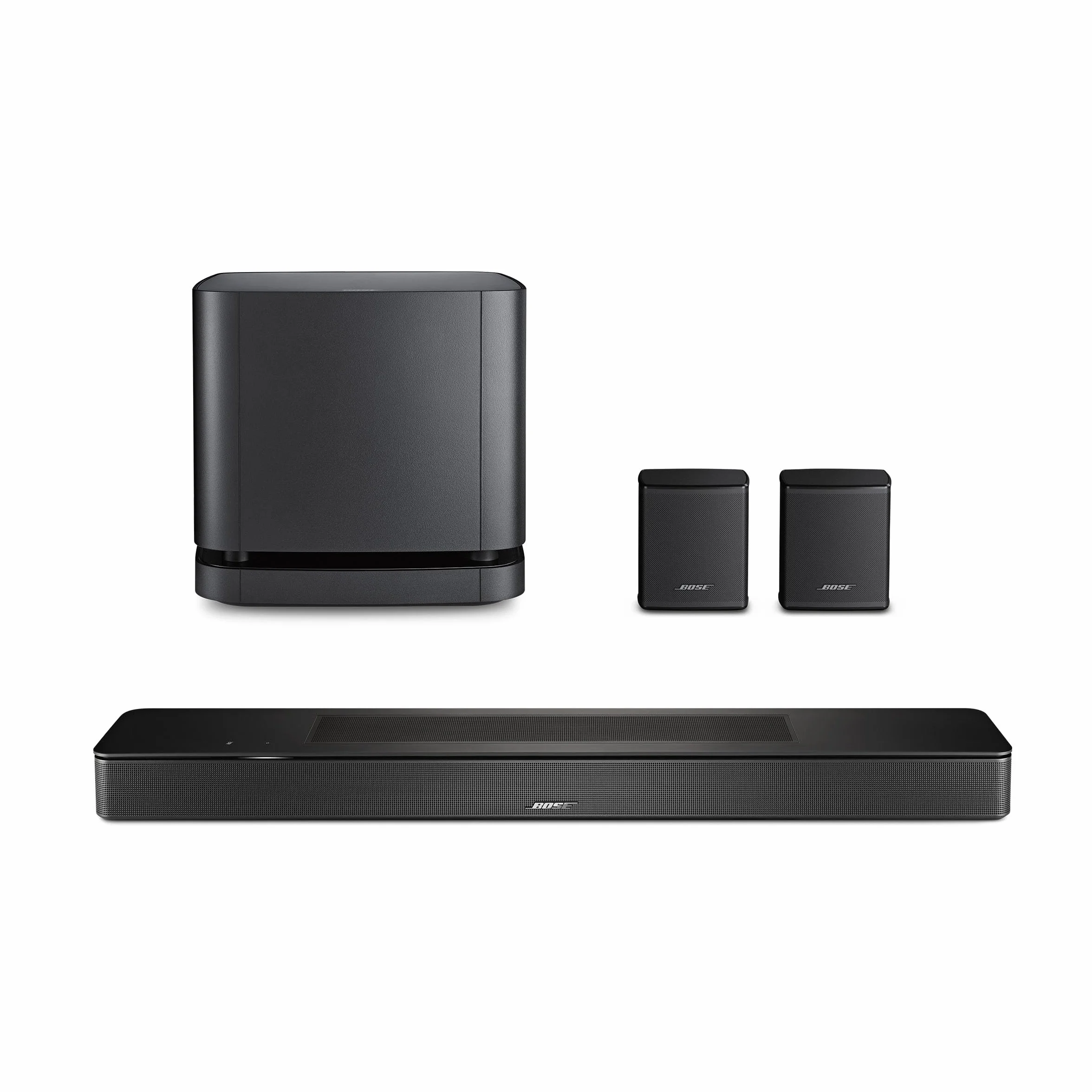 Bose Barre de Son Intelligente Dolby Atmos Bluetooth avec Alexa, Compatible Google Assistant, Noir