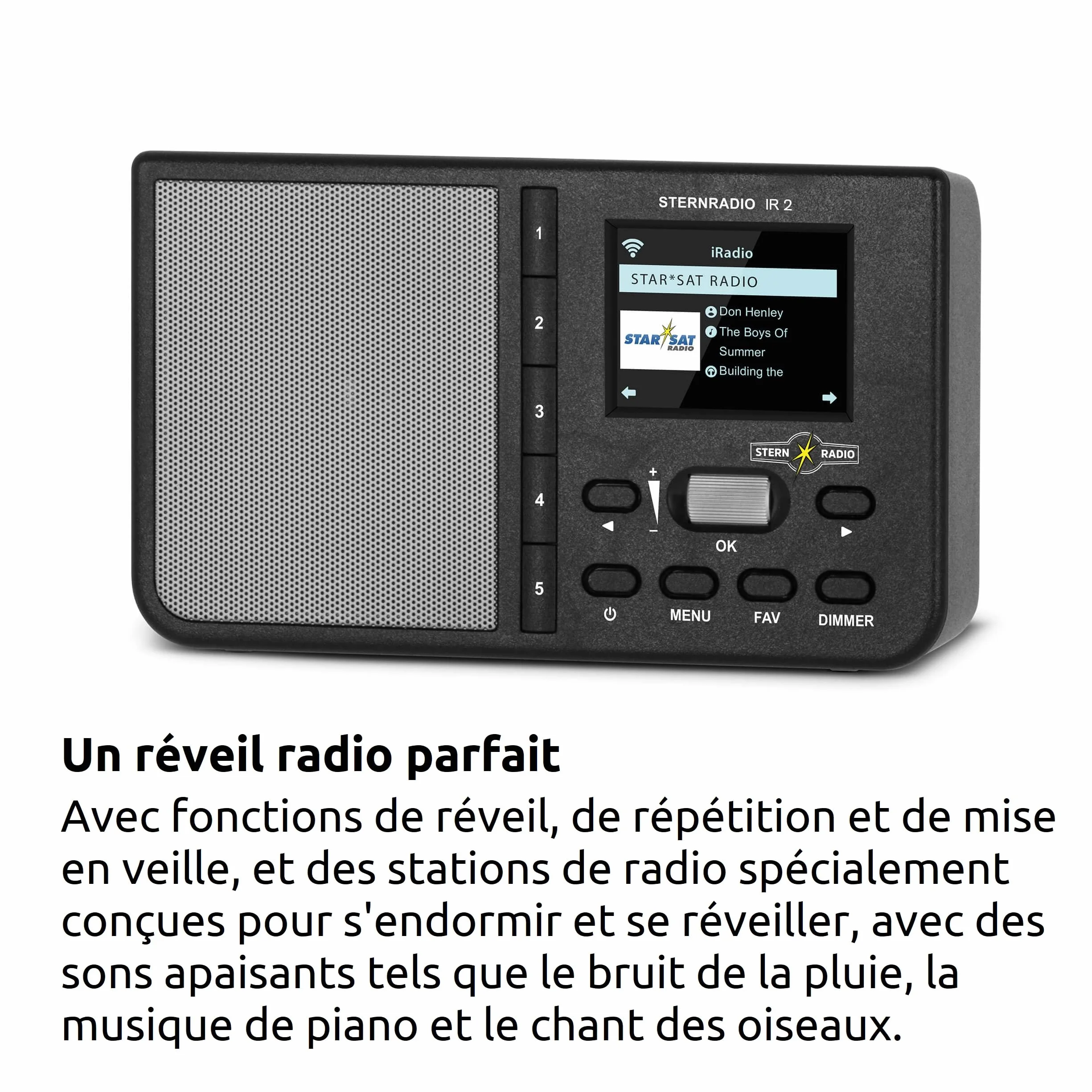 Technisat Radio Internet IR 2 Noir