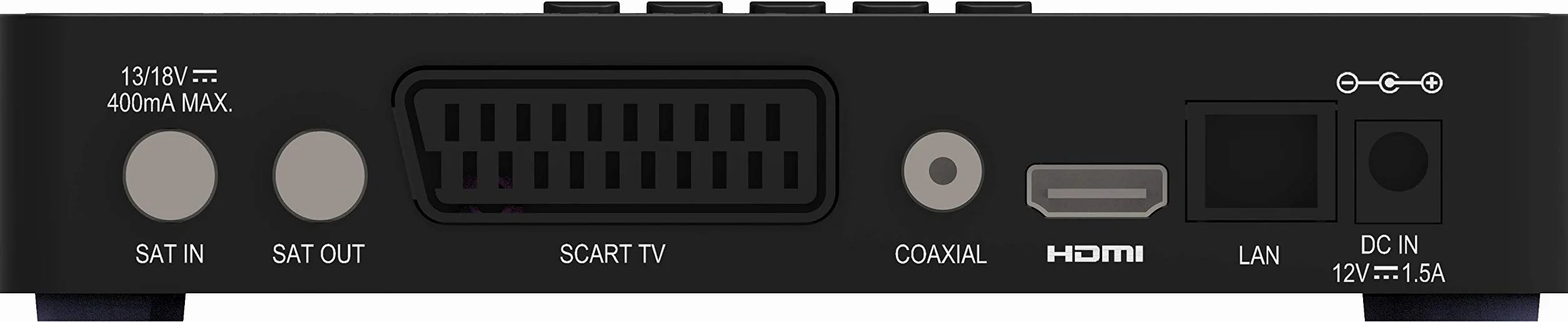 Humax – Récepteur Satellite HD avec Codage S2 HD-3600S2 + Carte Tivùsat