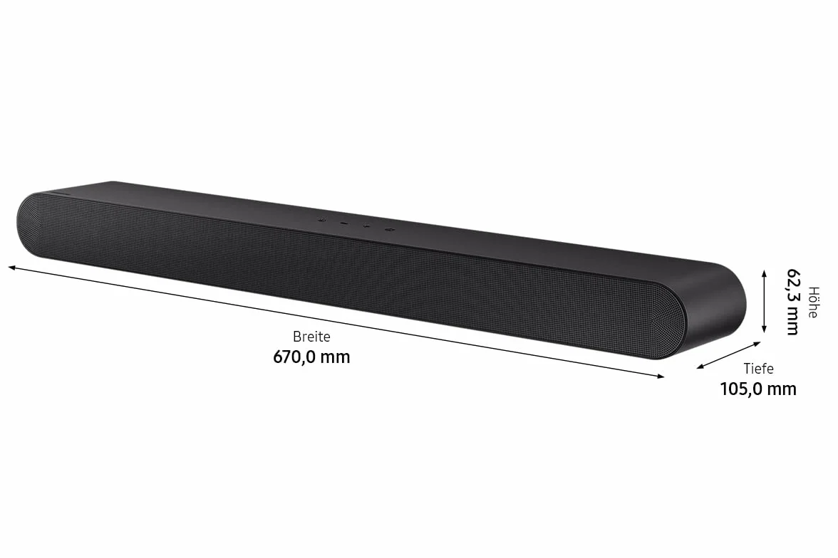 Samsung HW-S56B Barre de Son Bluetooth Gris foncé USB