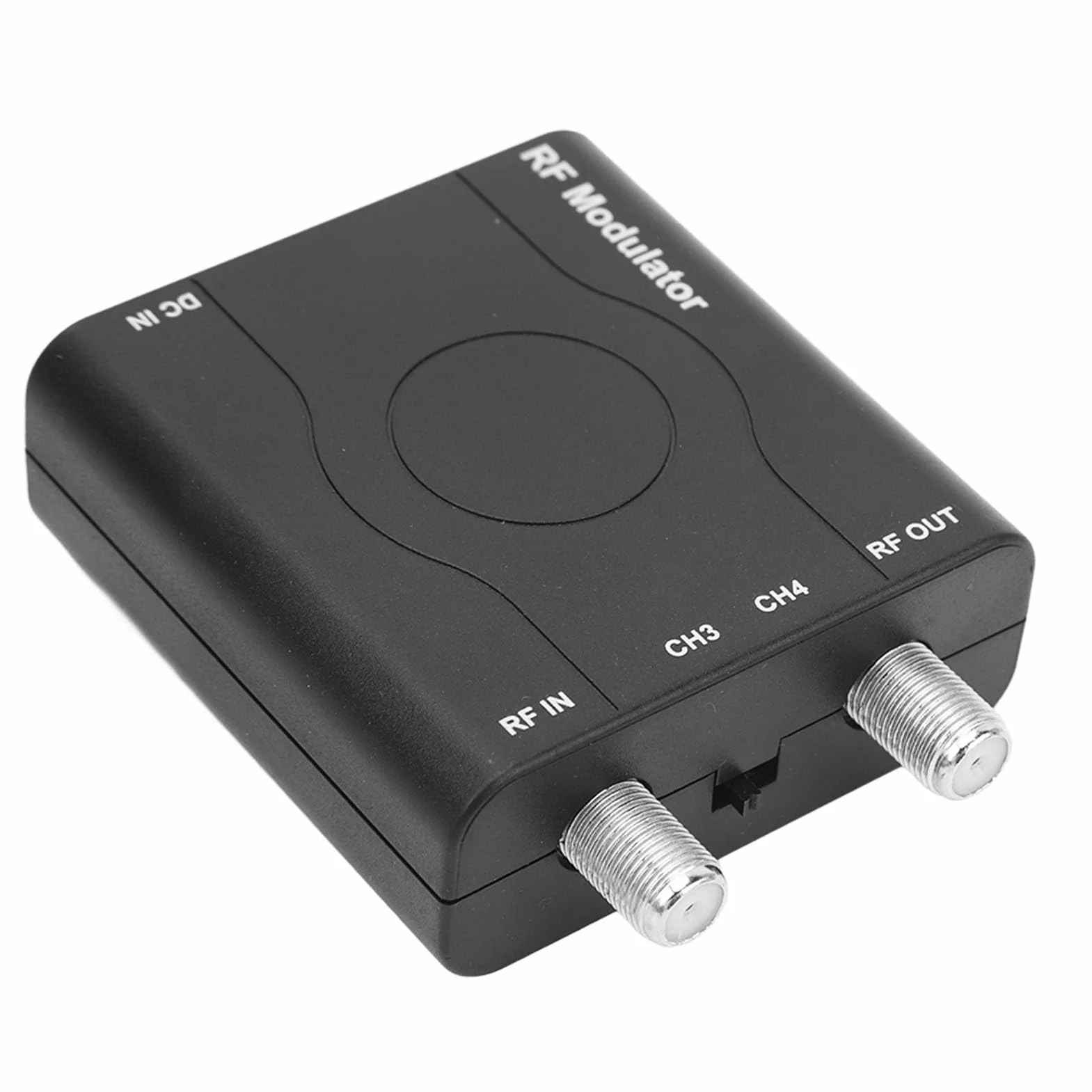Modulateur HDMI vers RF, Convertisseur Coaxial HDMI Adaptateur HDMI vers Coaxial 1080P Contrôle PLL Fréquence de Travail VHF HDM61 Interface Multimédia HD vers Modulateur RF