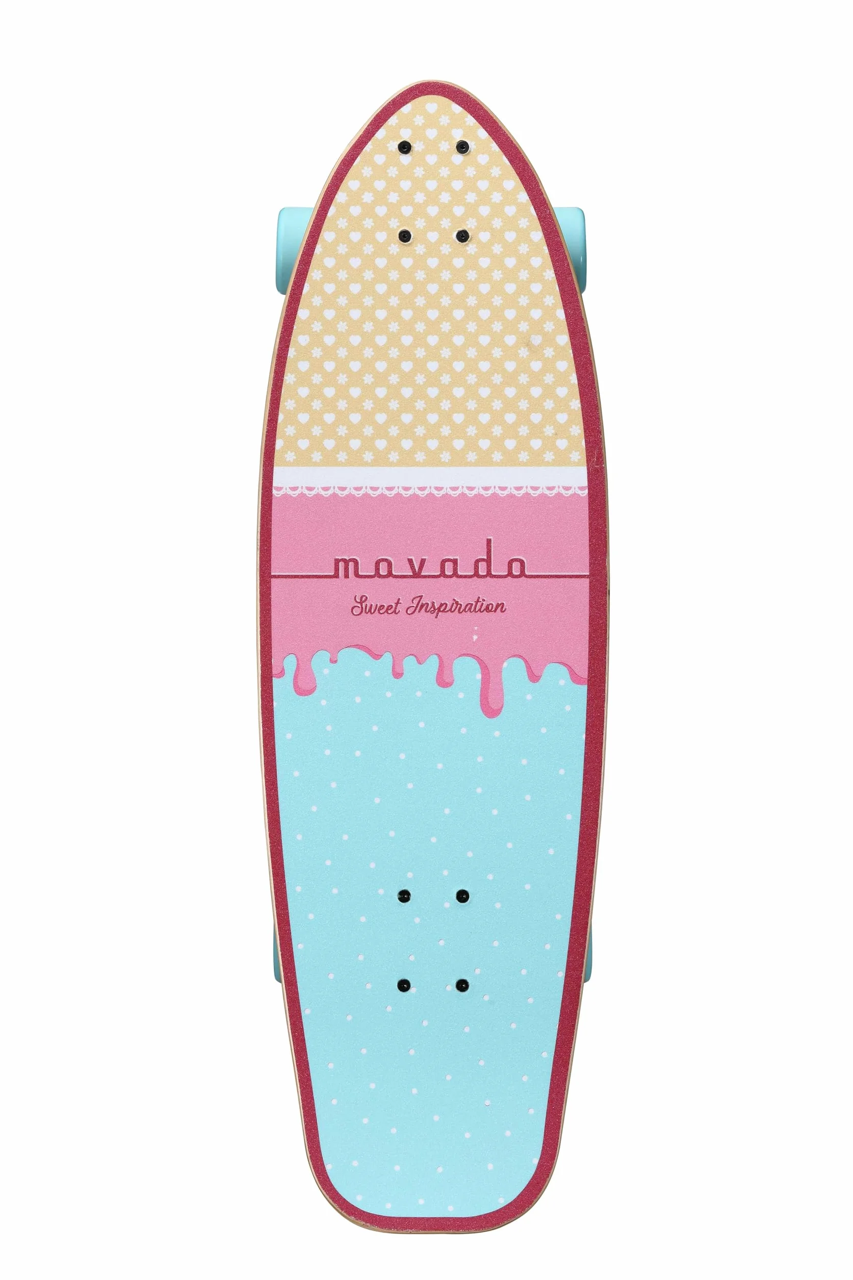 STAR SCOOTER Longboard Cruiser Planche à Roulette ABEC-11 Haute Vitesse
