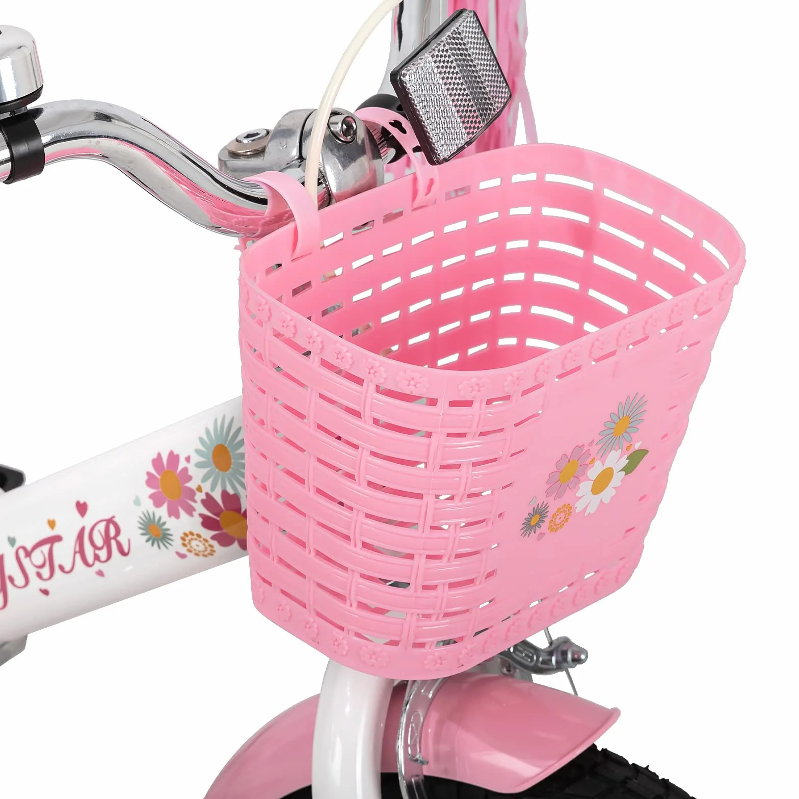 JOYSTAR Little Daisy 12/14/16 Pouces vélo pour Filles 2-7 Ans avec Stabilisateur et Panier