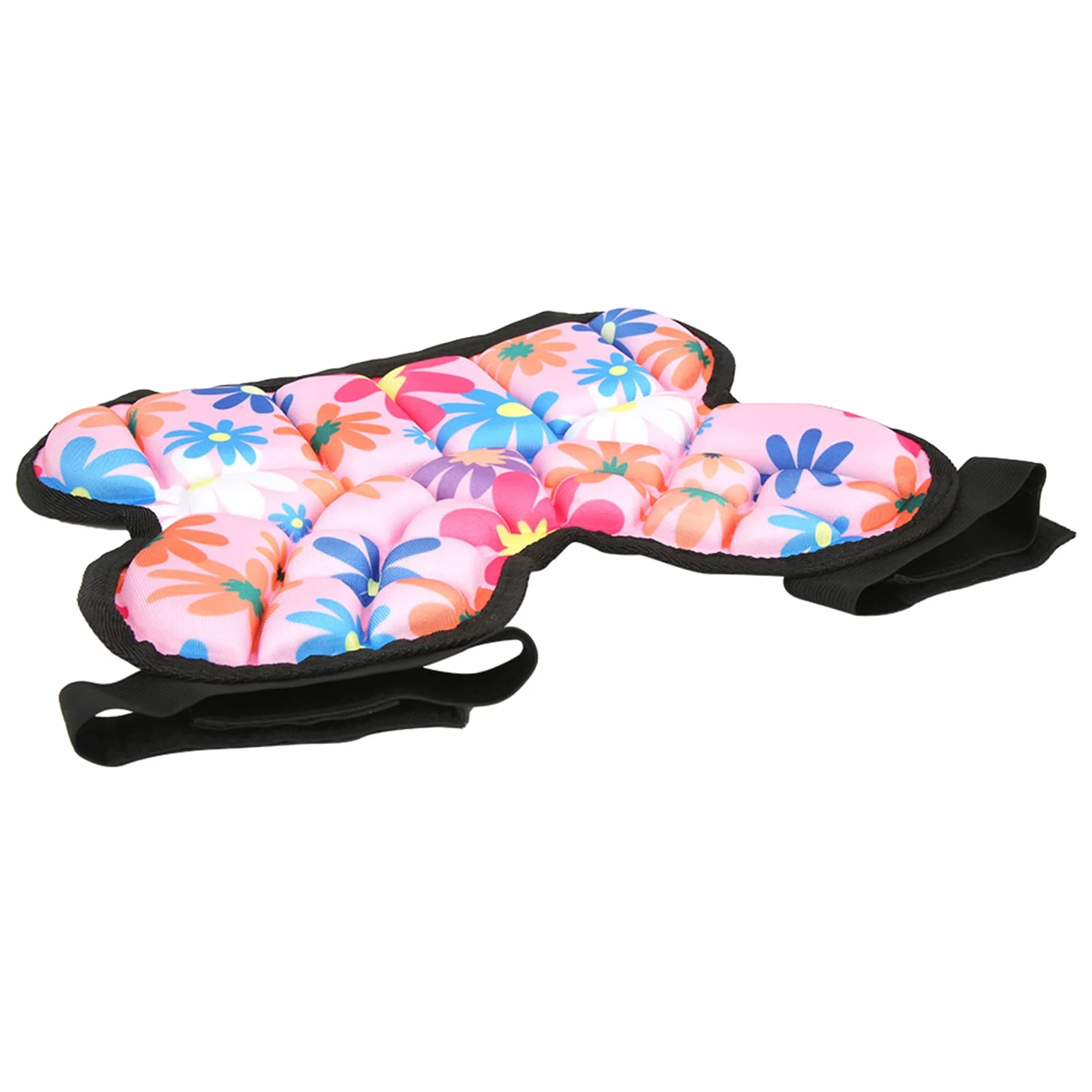 Short Rembourré de Protection des Hanches pour Enfants Snowboard, Équitation (Rouge)