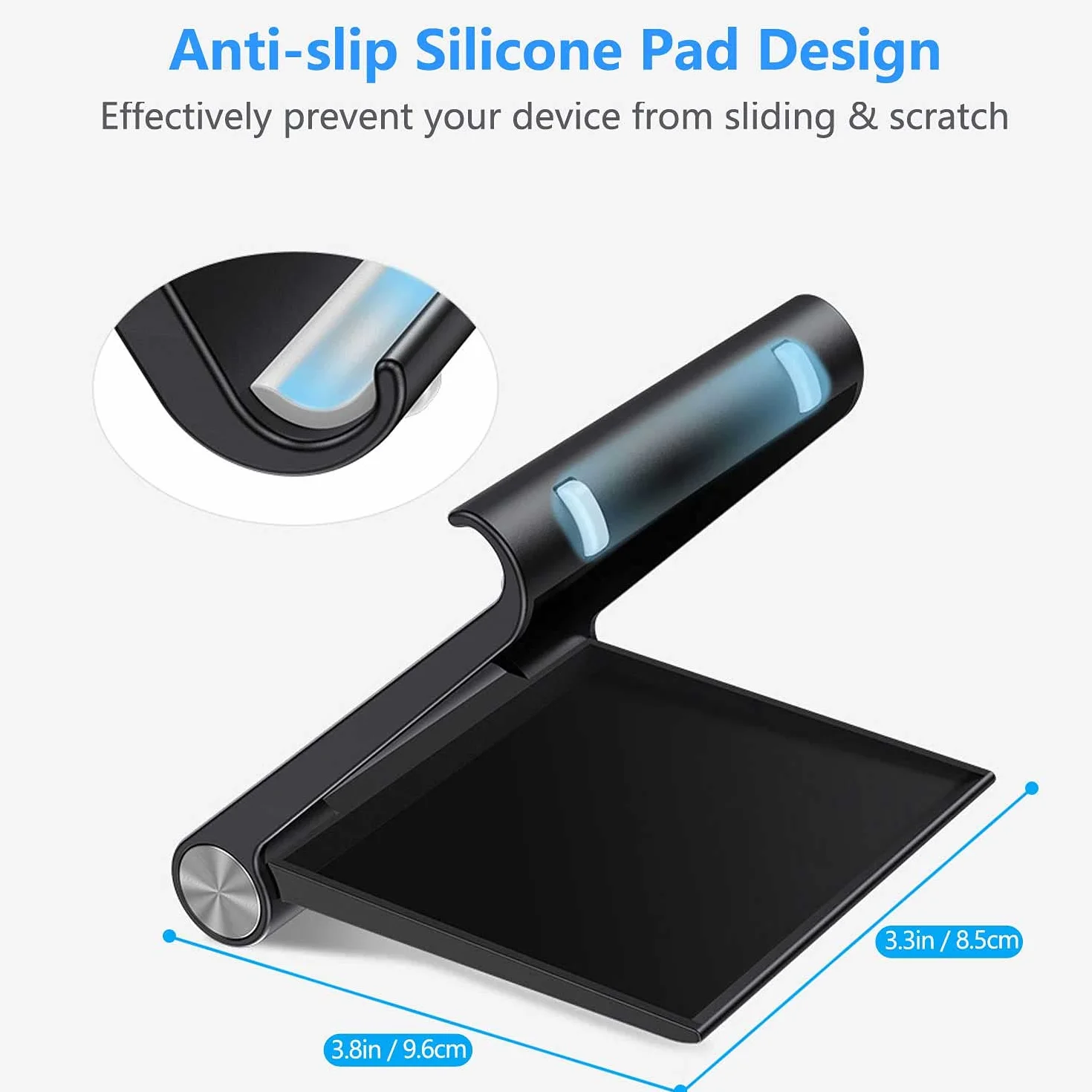 Support Téléphone Bureau Smartphone Stand Compatible iPad iPhone 13 Pro Max Mini 12 11 Galaxy S22 S21 Note20 Redmi Note