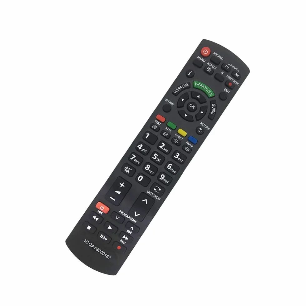 Remplacement telecommande panaso nic n2qayb000487 pour Panaso nic Viera TV:TH-32LRG20E TX-L42E3B TX-P46S20E TX-P50U30E