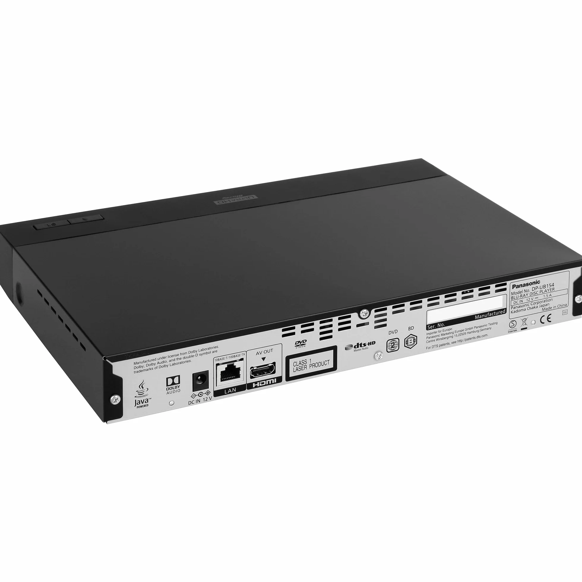 Panasonic DP-UB154EG-K Noir