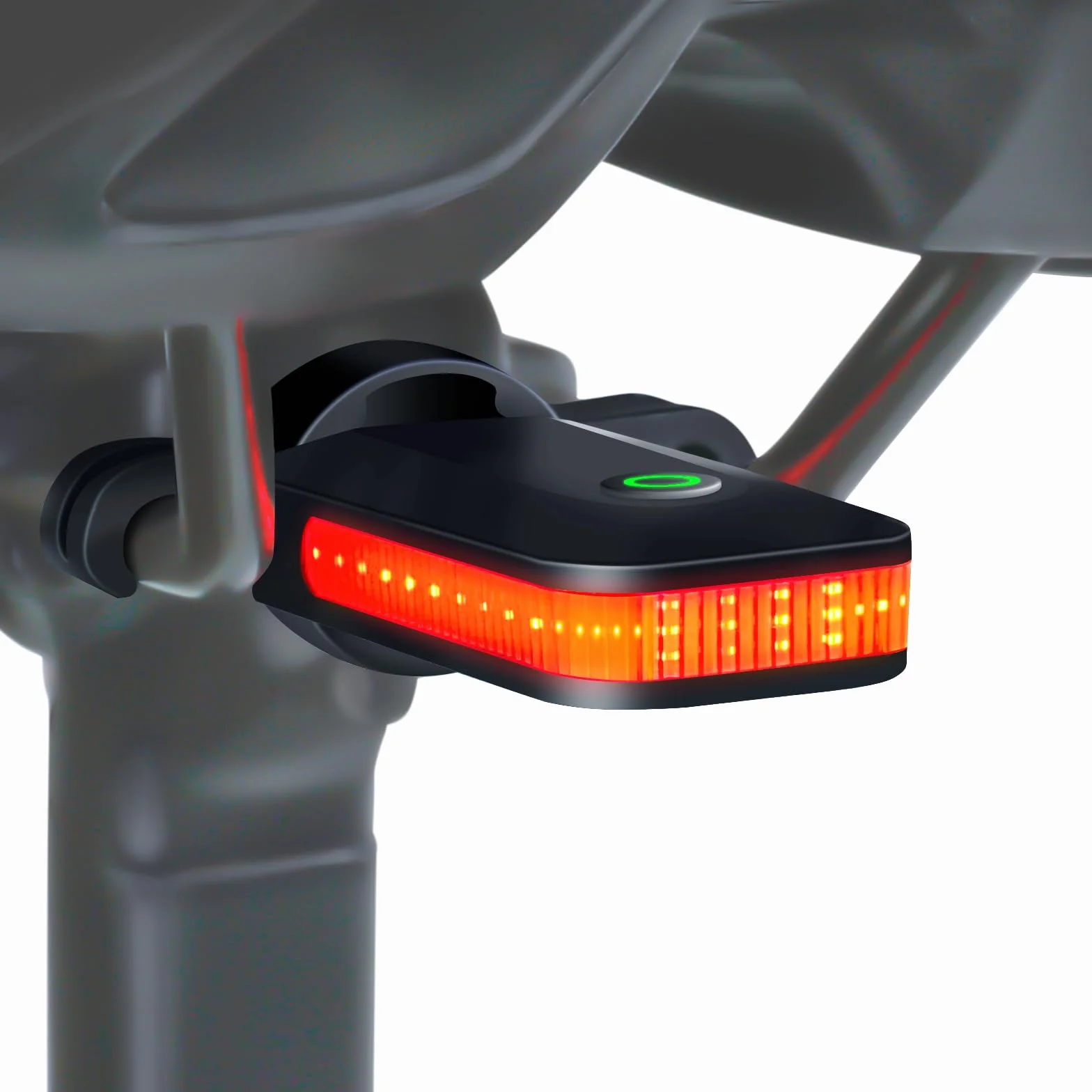 RAVEMEN CL01 Feu Arrière de Vélo 30 Lumens Grand Angle 300° USB C Détection de Freinage