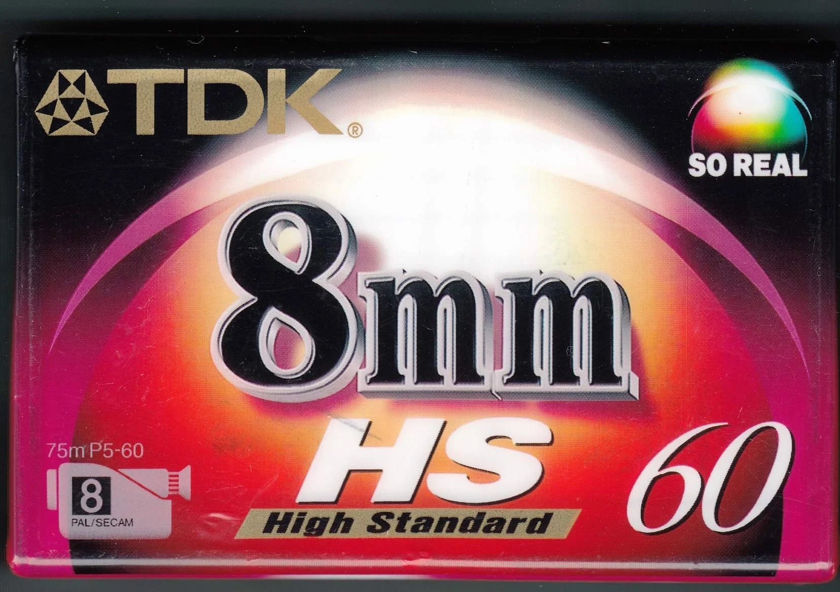 TDK Cassette 8mm HS 60 pour caméscope
