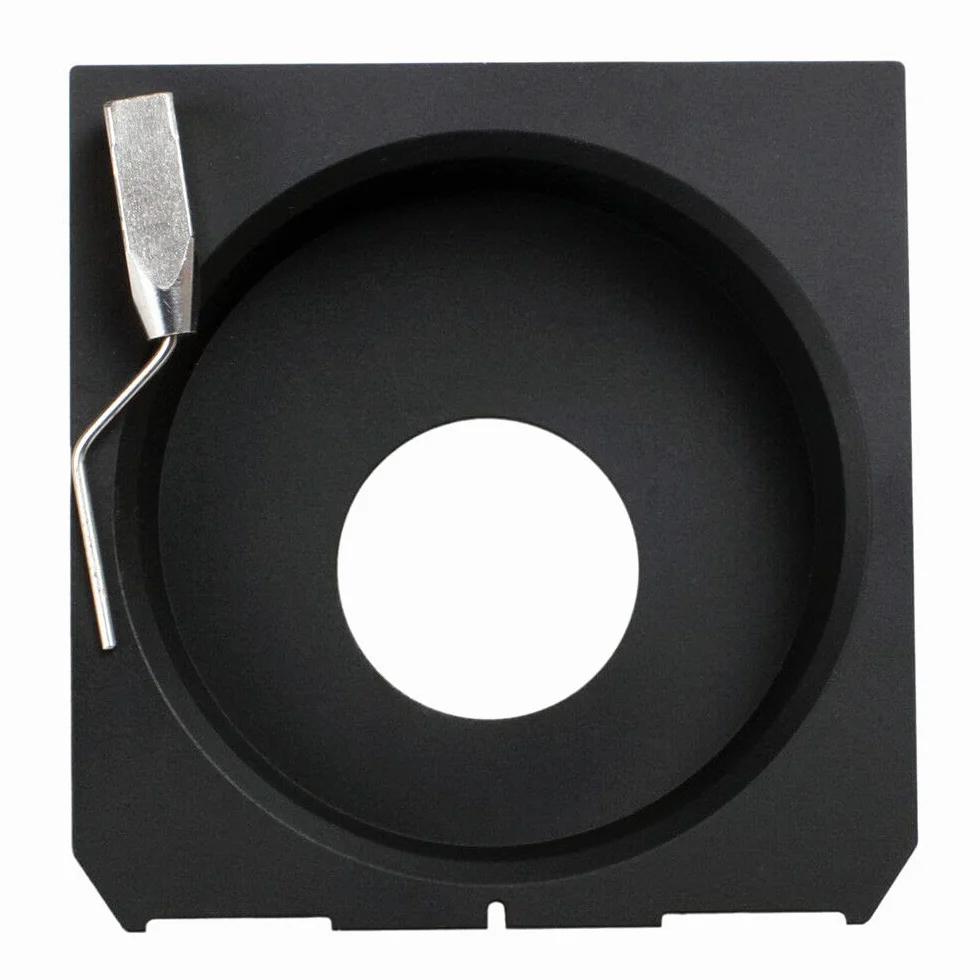 21mm Copal Compur Prontor #0 Recessed Lens Board Panneau d'objectif encastré pour Linhof Technika Wista Chamonix Ebony Tachihara