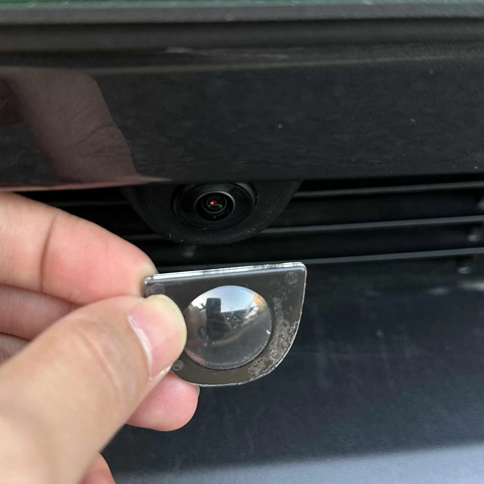 Ensemble de 2 protecteurs de lentille en PC pour Tesla Model Y Juniper/Model YL 2025-2026, Couverture protectrice Anti-Rayures pour caméra de Voiture et Accessoires