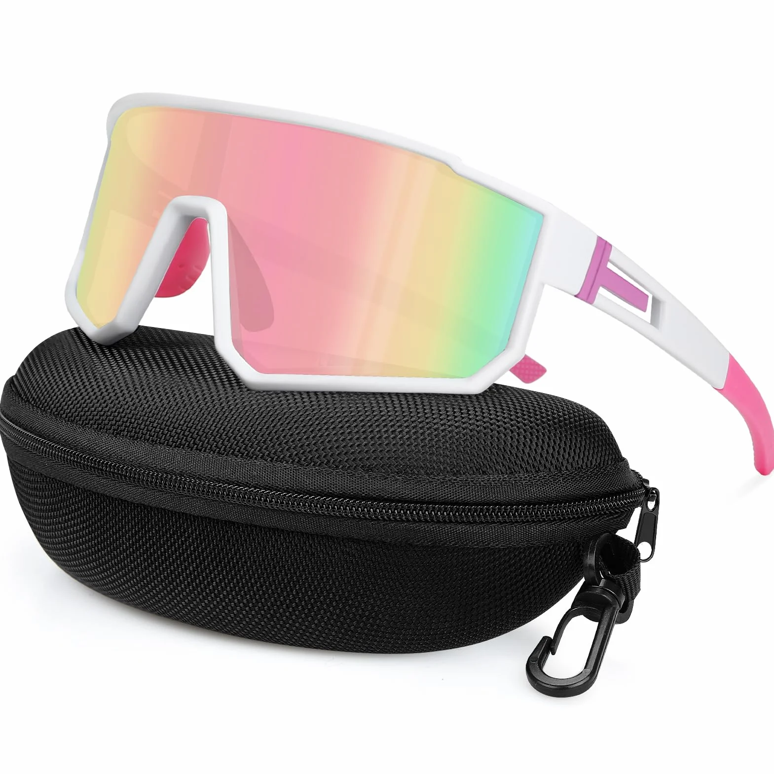 MELLIEX Lunettes de Cyclisme Polarisées UV400 Homme Femme Sport HD