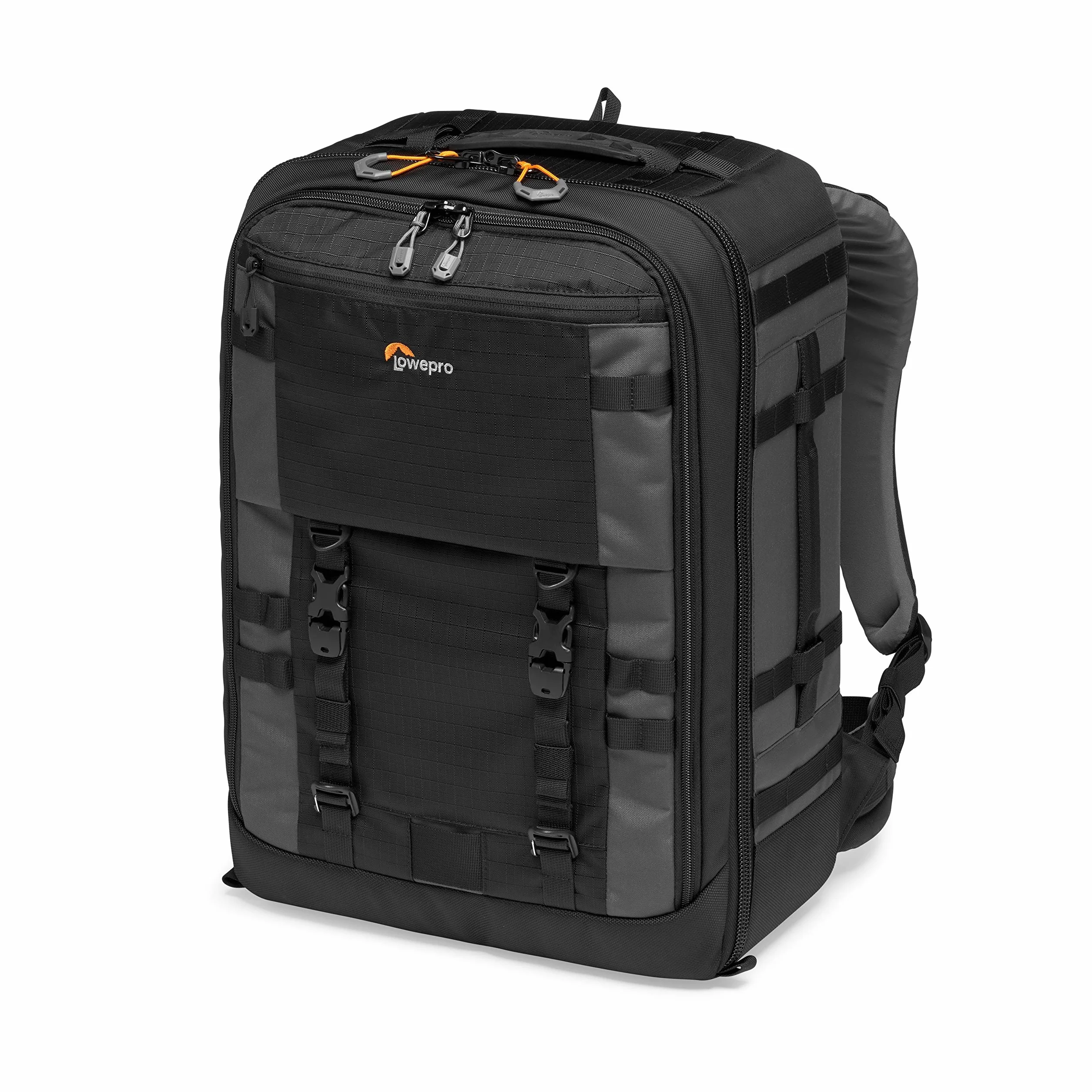 Lowepro Pro Trekker BP 450 AW II - Sac à dos professionnel pour reflex ou sans miroir, avec compartiments maxfit et couverture étanche en noir ou gris foncé