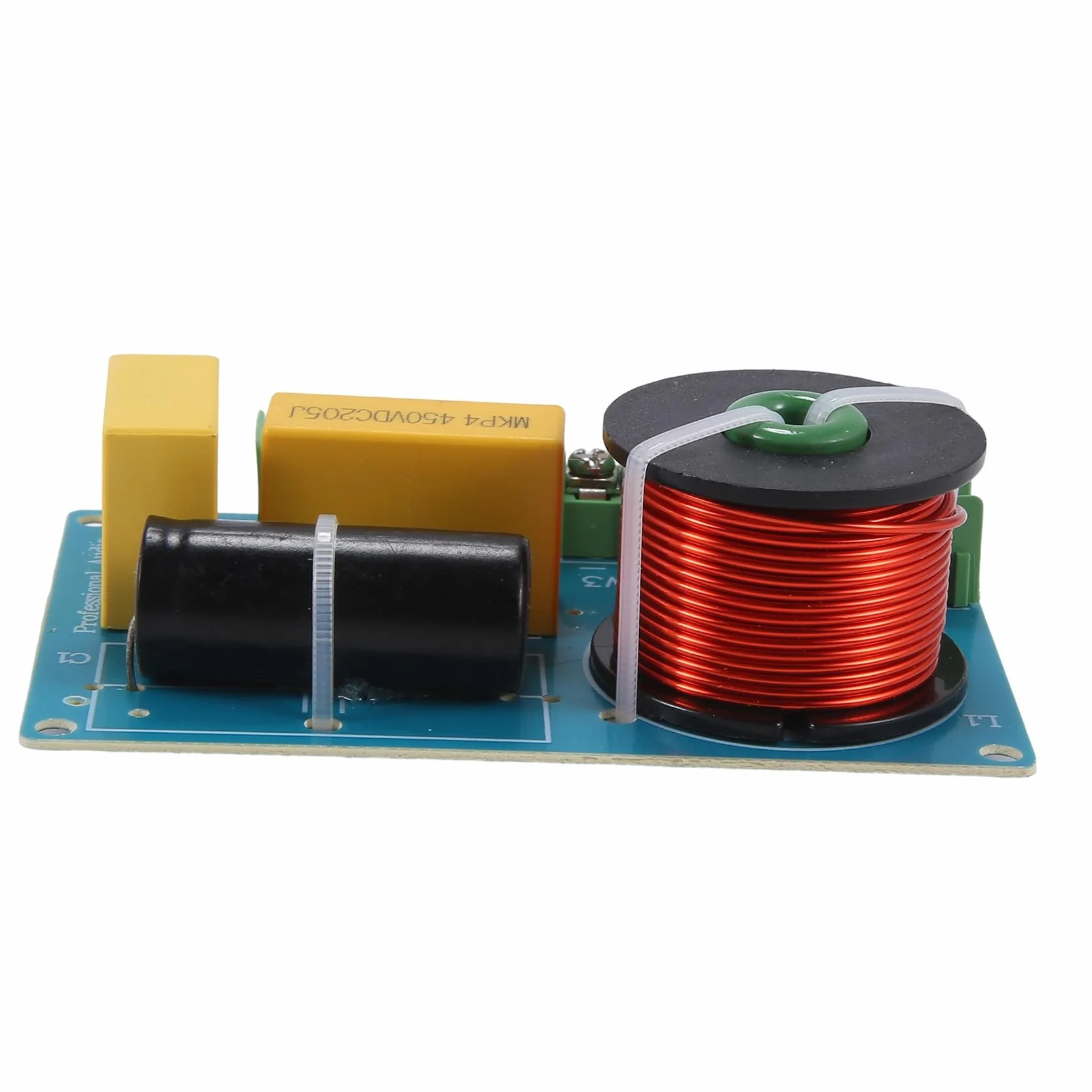Diviseur de Fréquence de Haut-Parleur à 3 Voies de 200 W, Circuit Imprimé de Filtre de Séparateur Audio pour Le Croisement de Haut-Parleur de Bricolage de Cinéma Maison