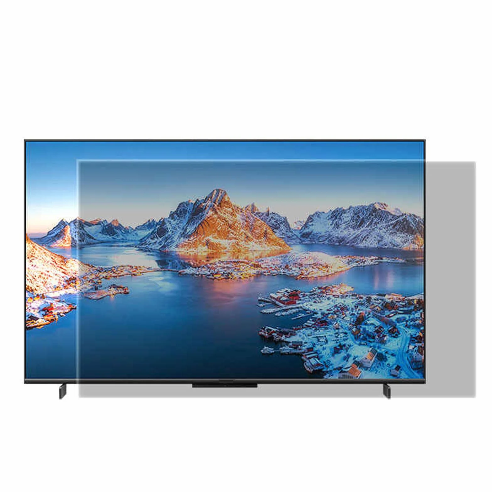 Protecteur d'écran TV Anti Reflet Lumière Bleue HDTV Film Protection pour Téléviseur