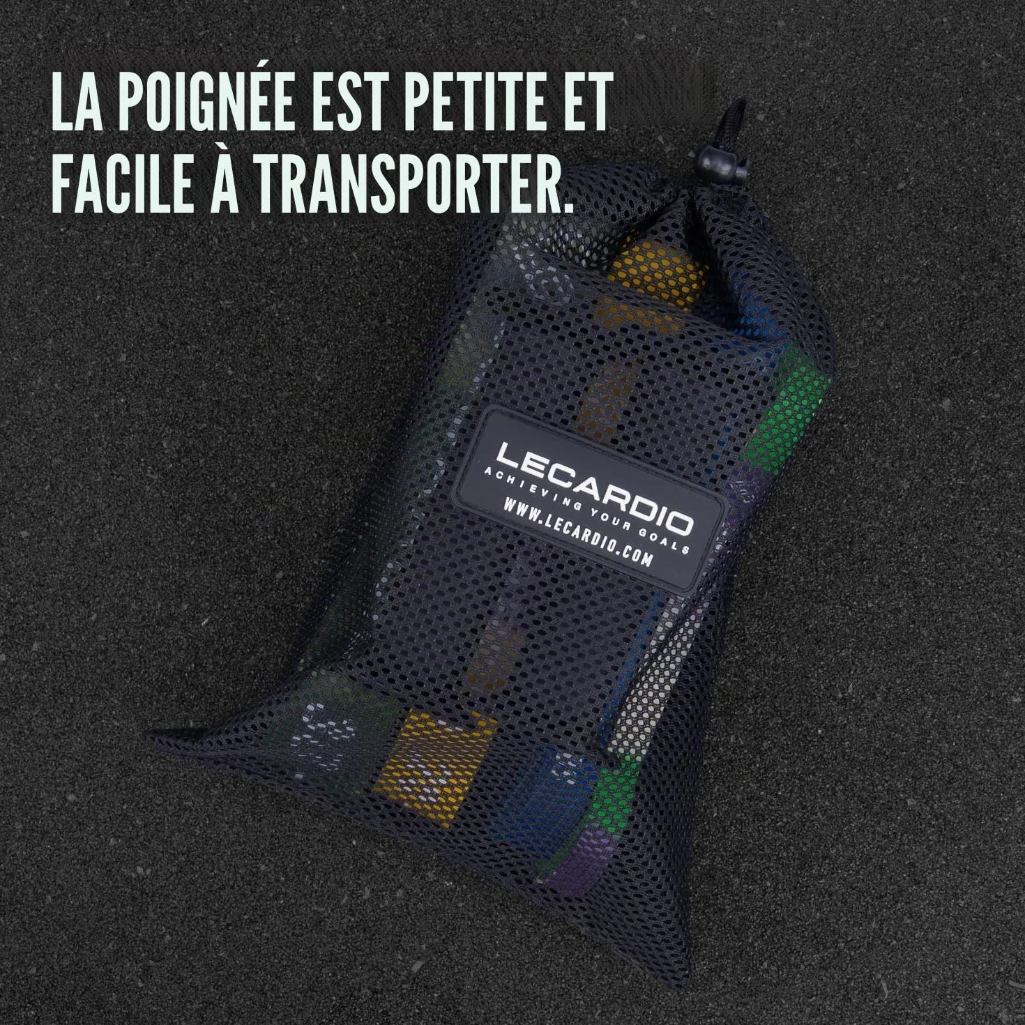 LECARDIO Poignées de Bande de résistance