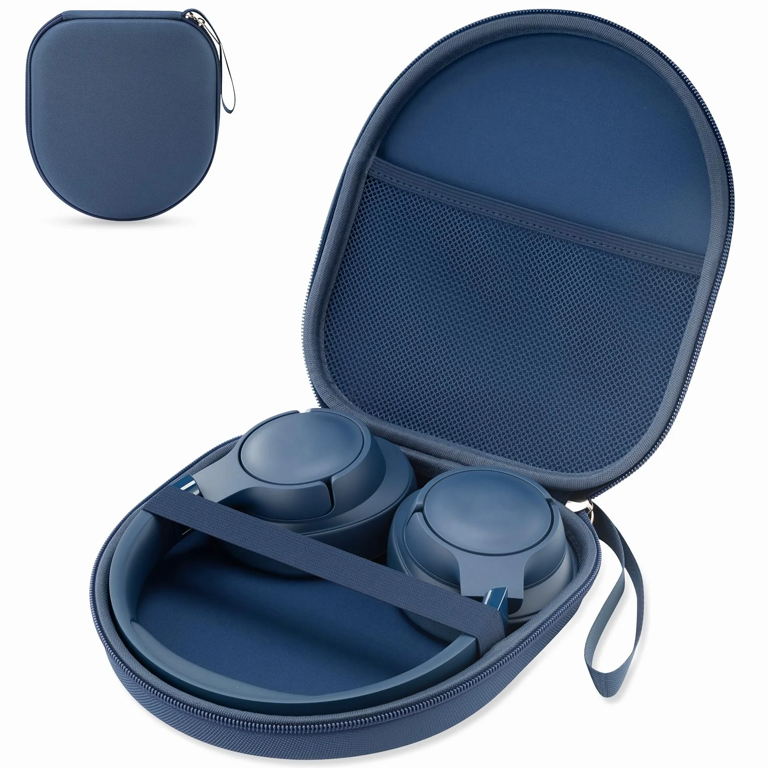 Étui compatible avec JBL Tune 510BT 520BT 500 720 BT 770 NC 760 NC, Sony WH-CH520 WH-CH720N, écouteurs sans fil à réduction de bruit, étui portable pour écouteurs de voyage (bleu)