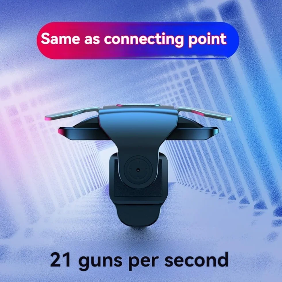 Gâchette de Mobile Trigger Sensitive Phone Trigger Mobile Game Trigger L1 R1 Touches D'Objectif Contrôleur de Sensible pour Téléphone Gâchette de