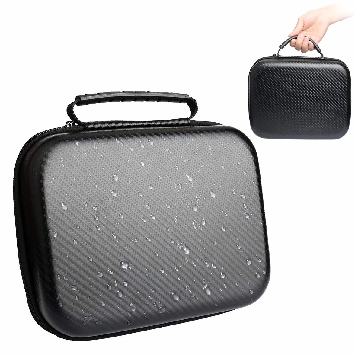Originale Boîte de Transport pour Microscope Numérique LCD, Ultra Grande Taille Sac de Rangement pour USB/Wifi/Écran Ordinateur Portable Microscope Caméra Endoscope Loupe Microscope de poche