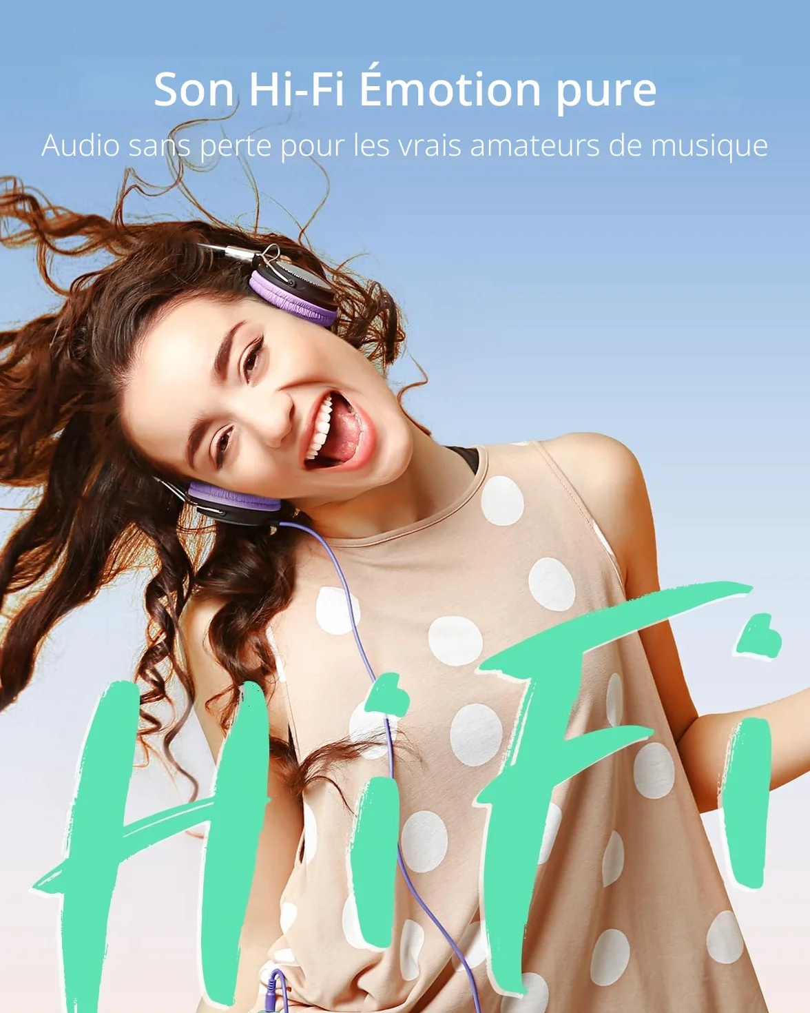YOTON Lecteur MP3 Bluetooth 5.2 avec Clip, Son HiFi sans Perte, Radio FM, Vert