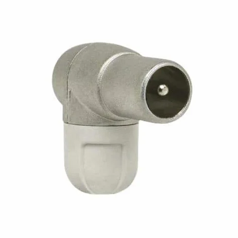 CABLEPELADO Fiche CEI, blindée, fiche CEI, blindée, pour câble coaxial, convient pour câble coaxial de 6,8 mm, mâle