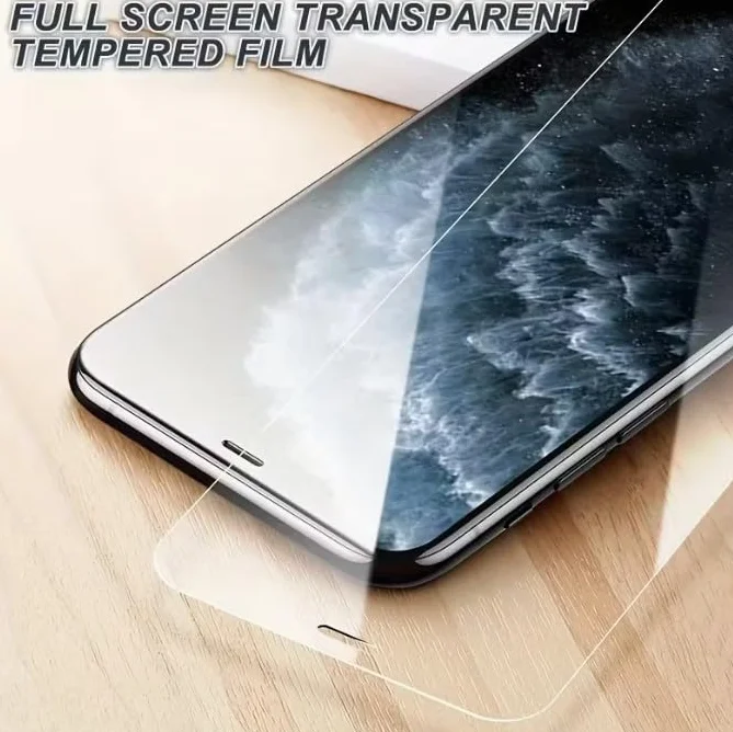 New&Teck Lot de 3 Verre Trempé pour iPhone 11/XR 6,1 Pouces, Film Protection Ecran, [Anti-Rayures], [Sans Bulles], [Installation Facile], Ultra Résistant Dureté 9H Glass