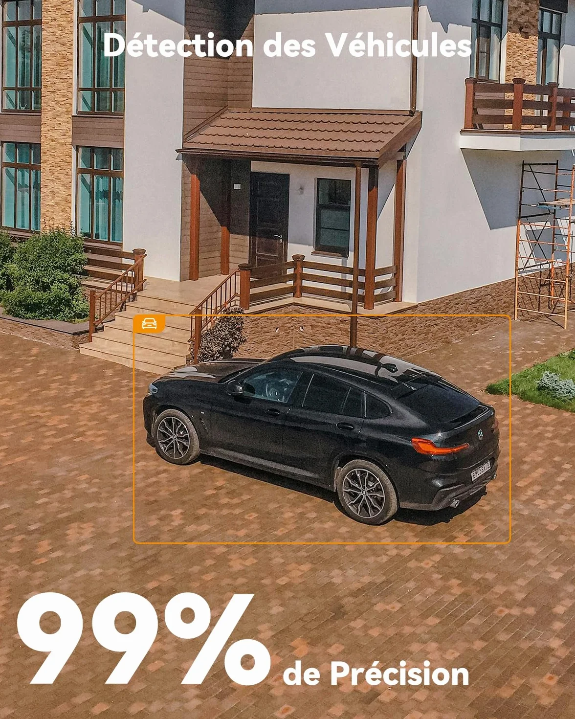 Imou 4K(5MP+3MP) Caméra Surveillance WiFi Extérieure à Double Objectif, 360° Caméra IP Exterieur WiFi, AI Détection Humaine/Véhicule, Suivi Automatique, Vision Nocturne Couleur 30M,Étanche IP66,Sirène