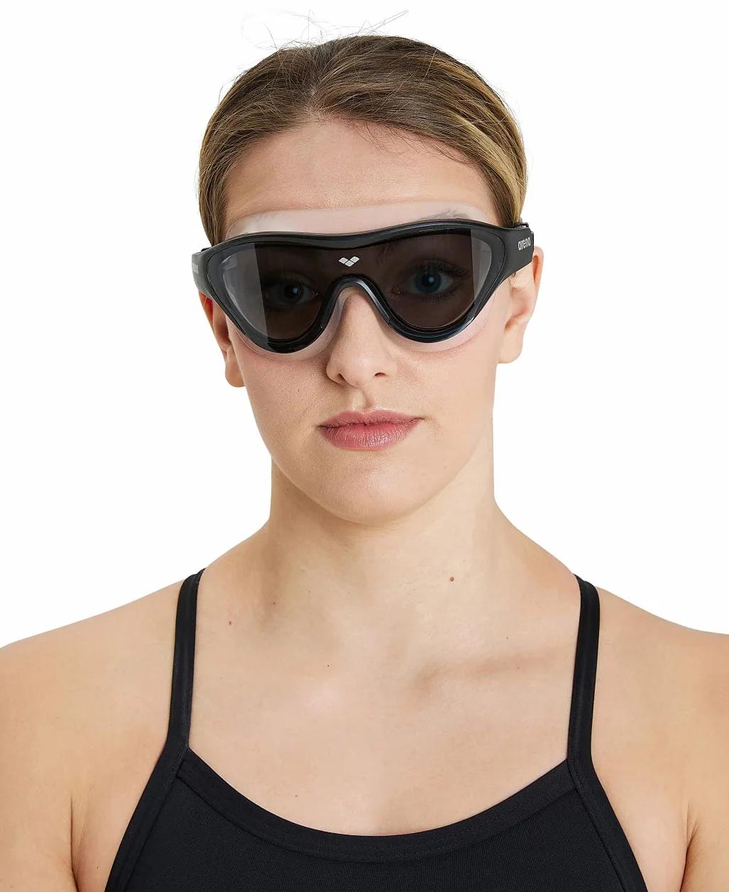 Arena The One Mask Lunettes de Natation Adultes Antibuée Verres Larges Protection UV