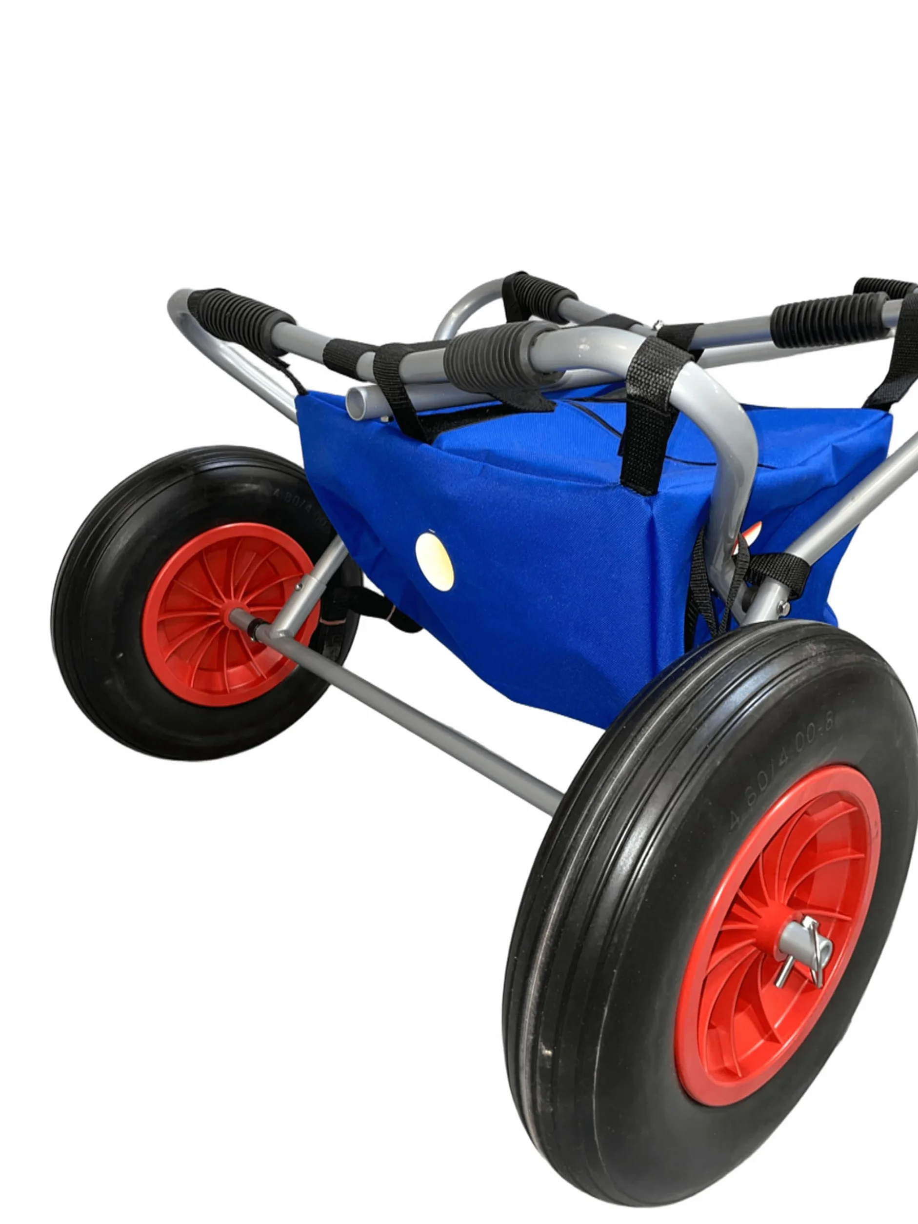 Chariot de Transport pour Planche de Surf 180cm Roues Tout-Terrain Support Vélo