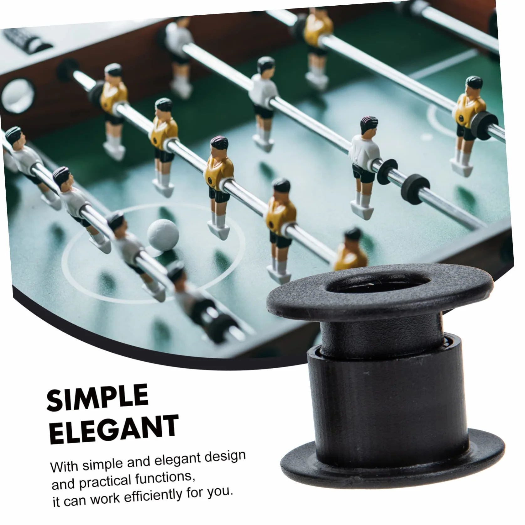 Toddmomy 10 Paires Roulements Plastique pour Table de Football
