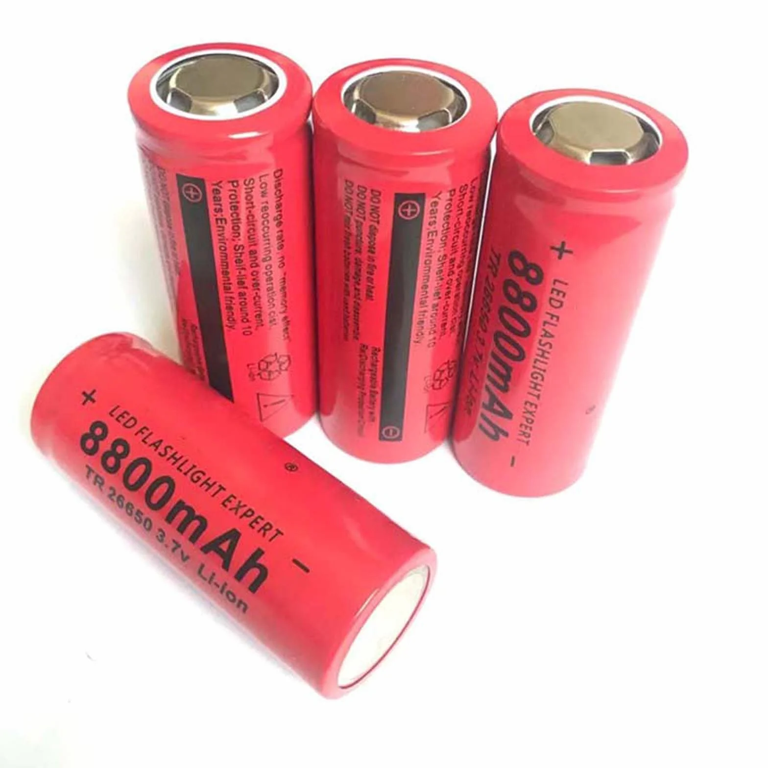 3,7 V 8800mAh Batterie de Lithium-ION Rechargeable pour Le Microphone de Banque d'alimentation de Lampe de Poche