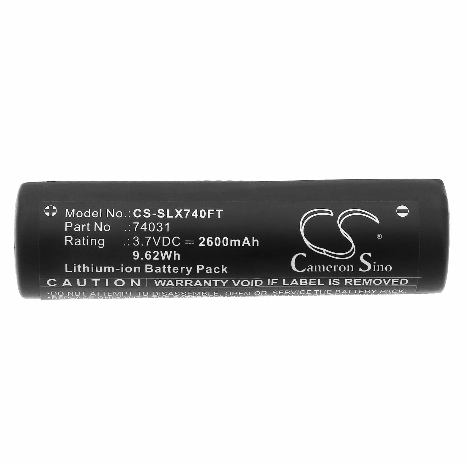 TECHTEK Batterie 2600mAh Compatible avec [Streamlight] Junior Luxeon, ProTac HL USB, ProTac HL USB Flashlight, Headlamp, Strion, Strion 2020, DS Flashlight, DS HPL HPL LED, LED Switchblade, Twin-Task