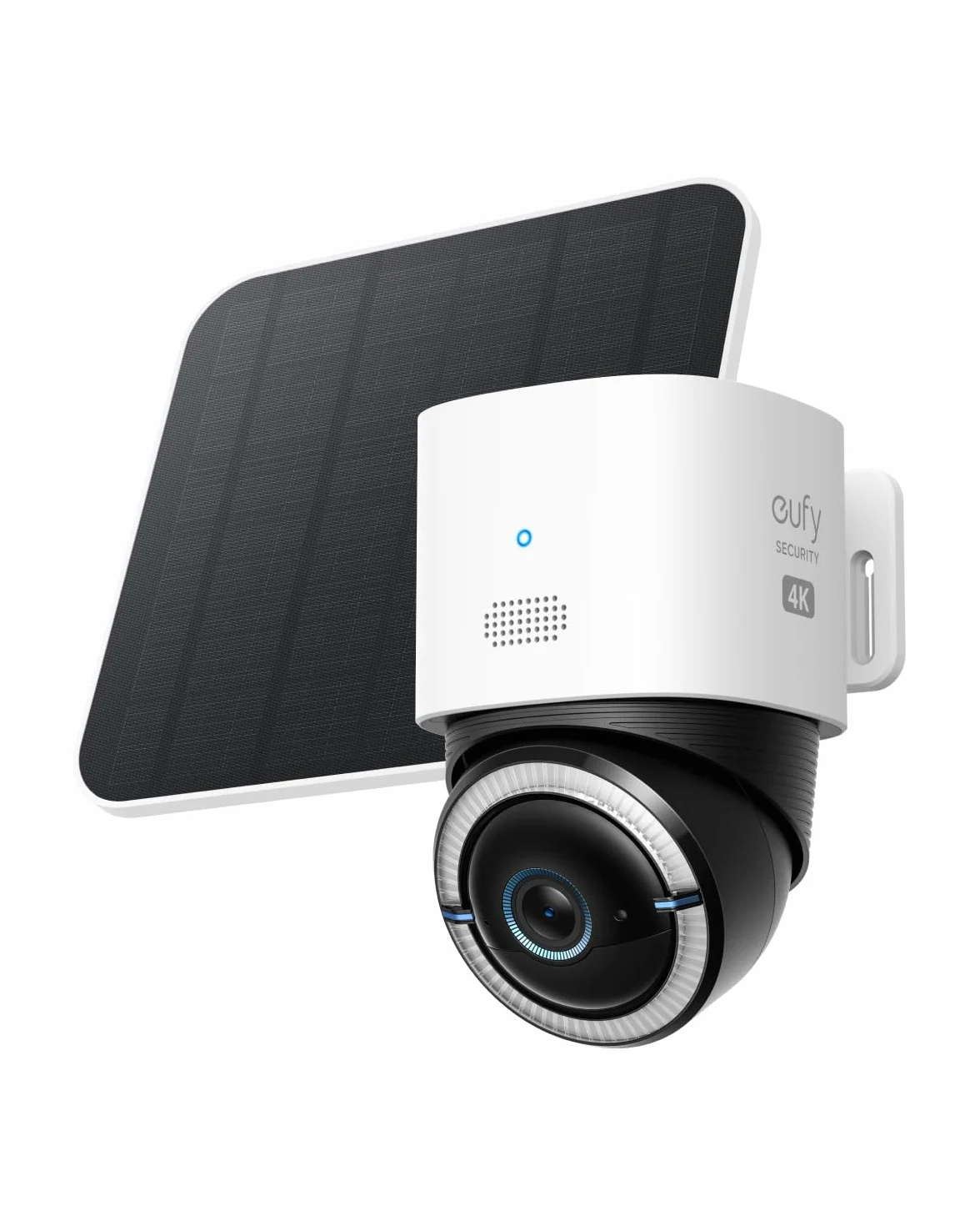 eufy Security Camera Surveillance WiFi 4G LTE Cam S330, 4K UHD Inclinaison panoramique, Alimentation Solaire sans Fil par Panneau Solaire, Suivi Humain/véhicule par IA, avec Carte SIM (Reconditionné)