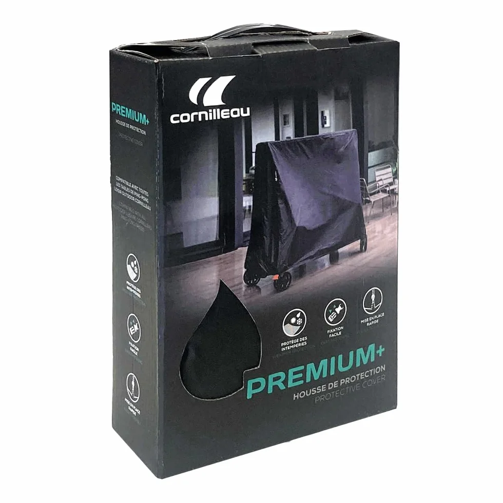Cornilleau Housse de Protection Table de Ping Pong ISO 4892-2 Coins Renforcés