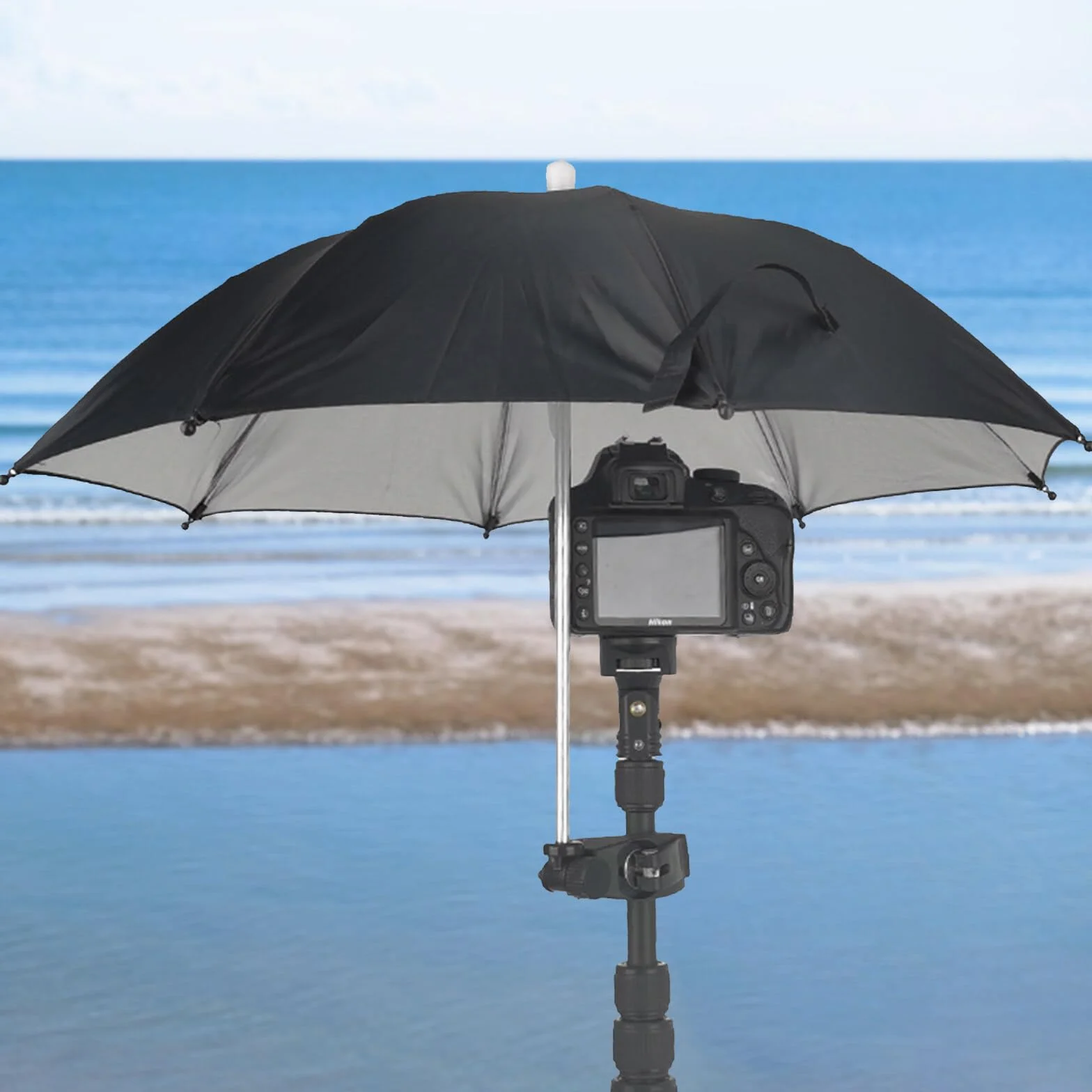 Parapluie de pluie pour appareil photo - Protection étanche pour pluie, neige, lumière du soleil, SLR, accessoire d'extérieur