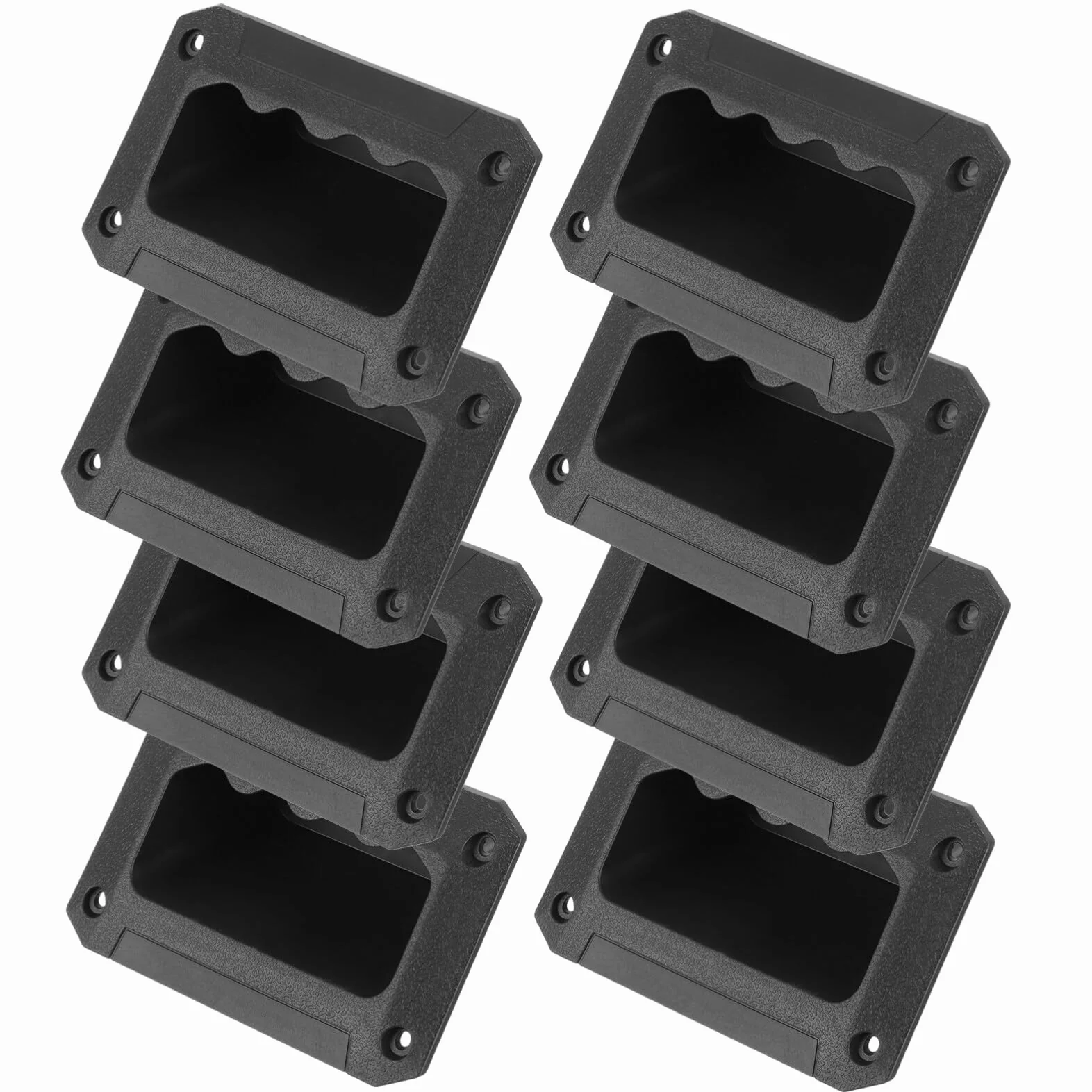 Artibetter 8 Pièces De Remplacement De Poignée De Haut-Parleur En Matériau Abs Installation Facile Poignée De Transport De Haut-Parleur Durable En Plastique De -r