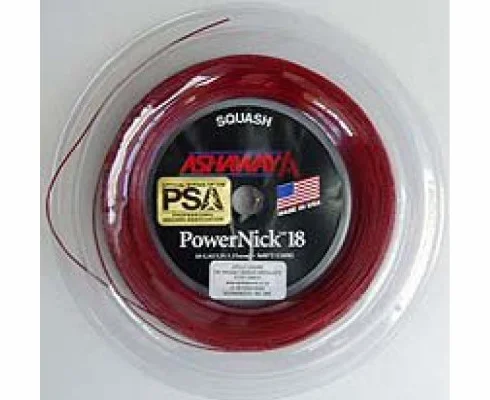 ASHAWAY Power Nick 18 Corde de Squash 110 m
