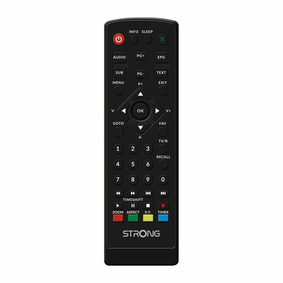 Décodeur TNT Full HD SRT8208 HEVC265 Dolby Digital Plus HDMI Péritel USB Noir