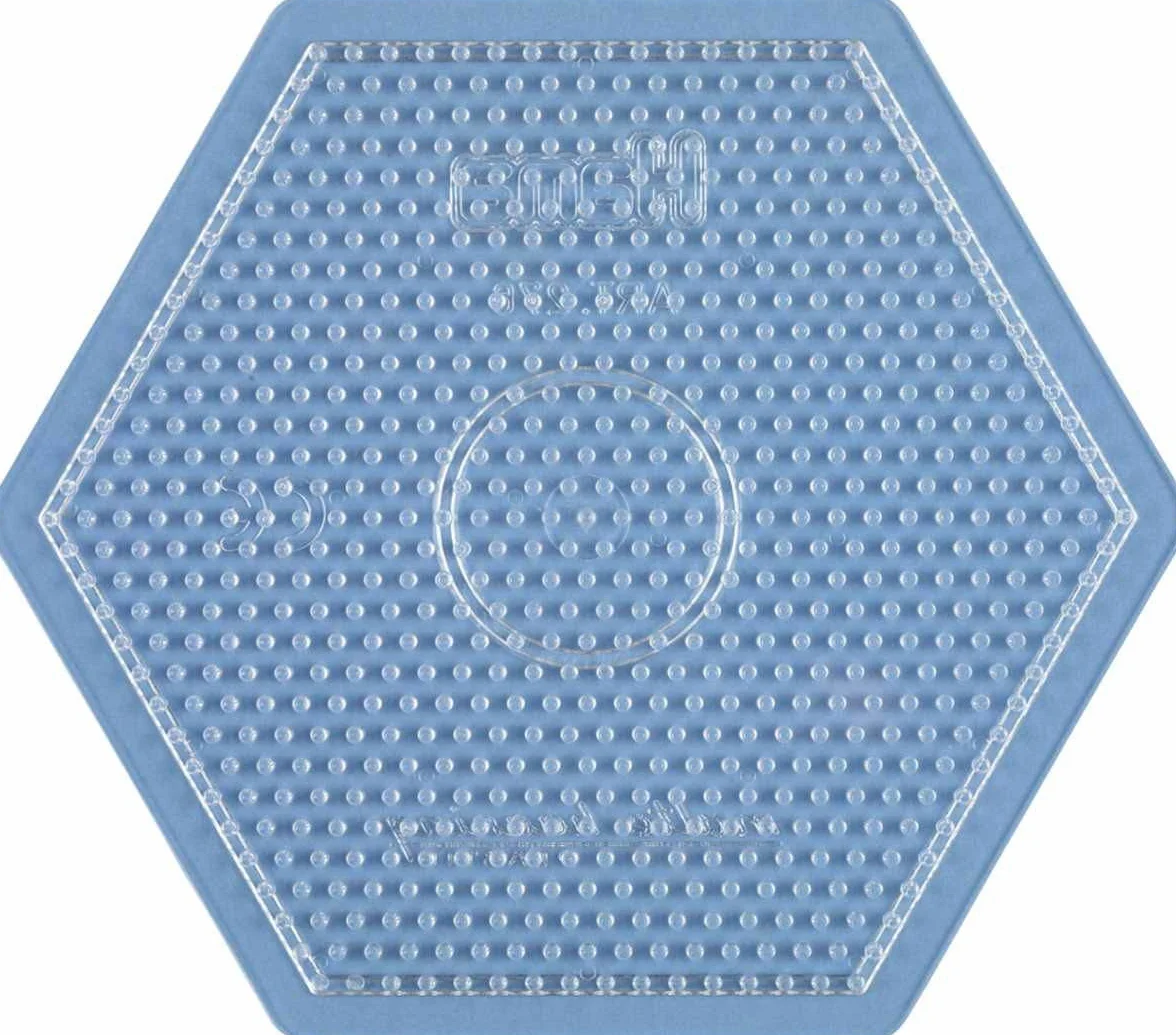 Plaques Hama Midi , d: 16,5 cm, Hexagone, 10 pièce