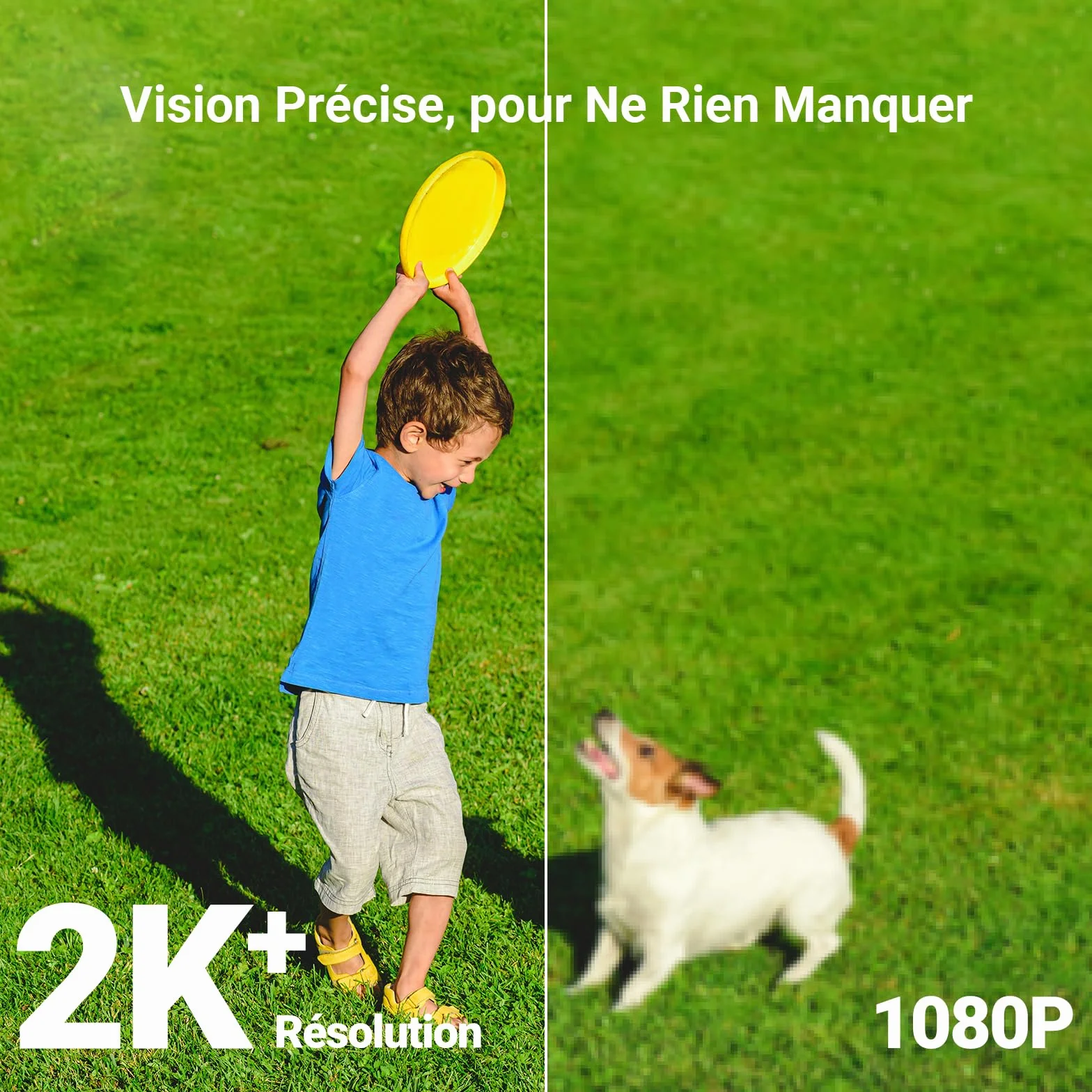 EZVIZ CB8 Lite 4MP+5W Caméra Extérieure sans Fil 2K+ WiFi 6 PT avec Détection de Personnes et Véhicules