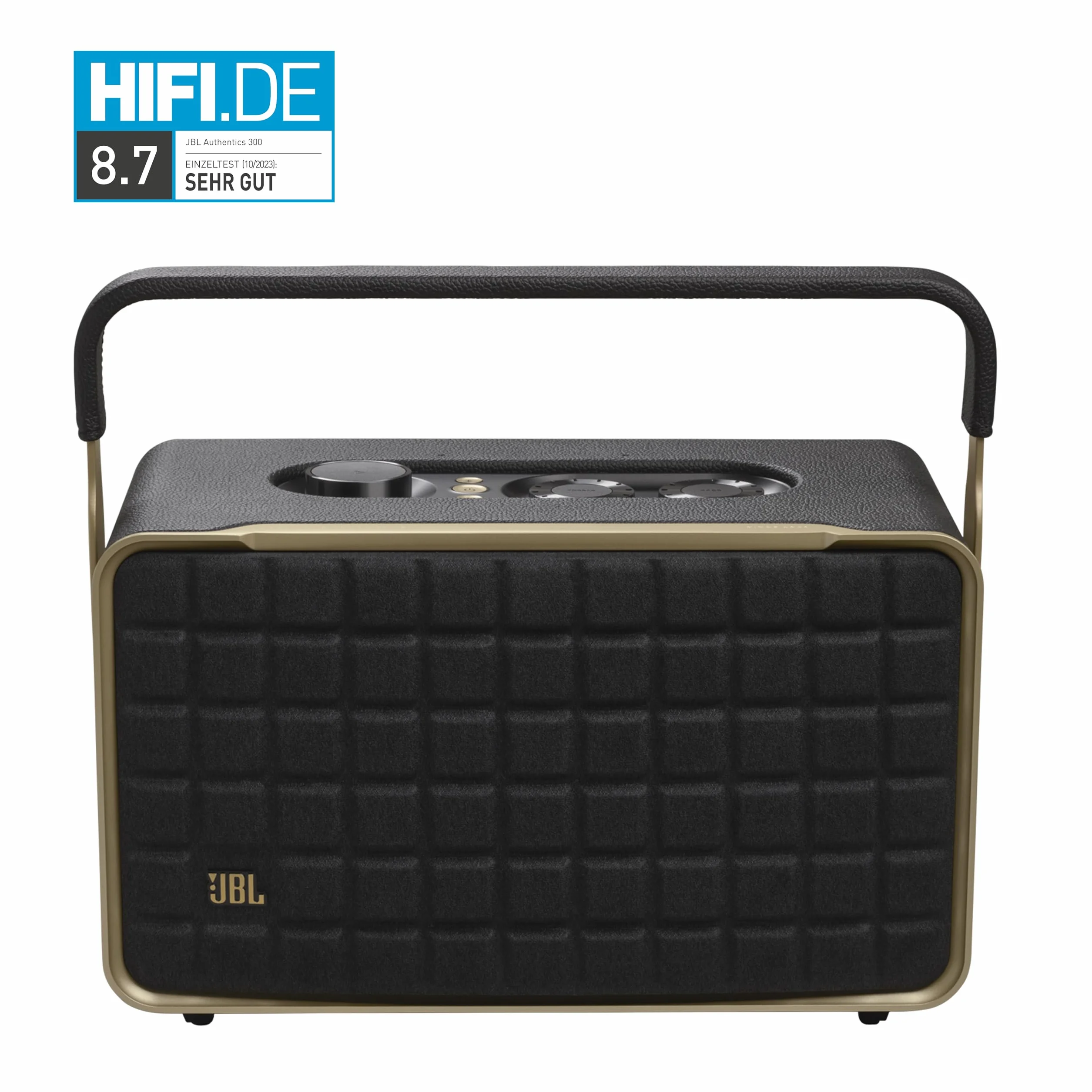 JBL Authentics 300 Enceinte intelligente portable WiFi Bluetooth noire
