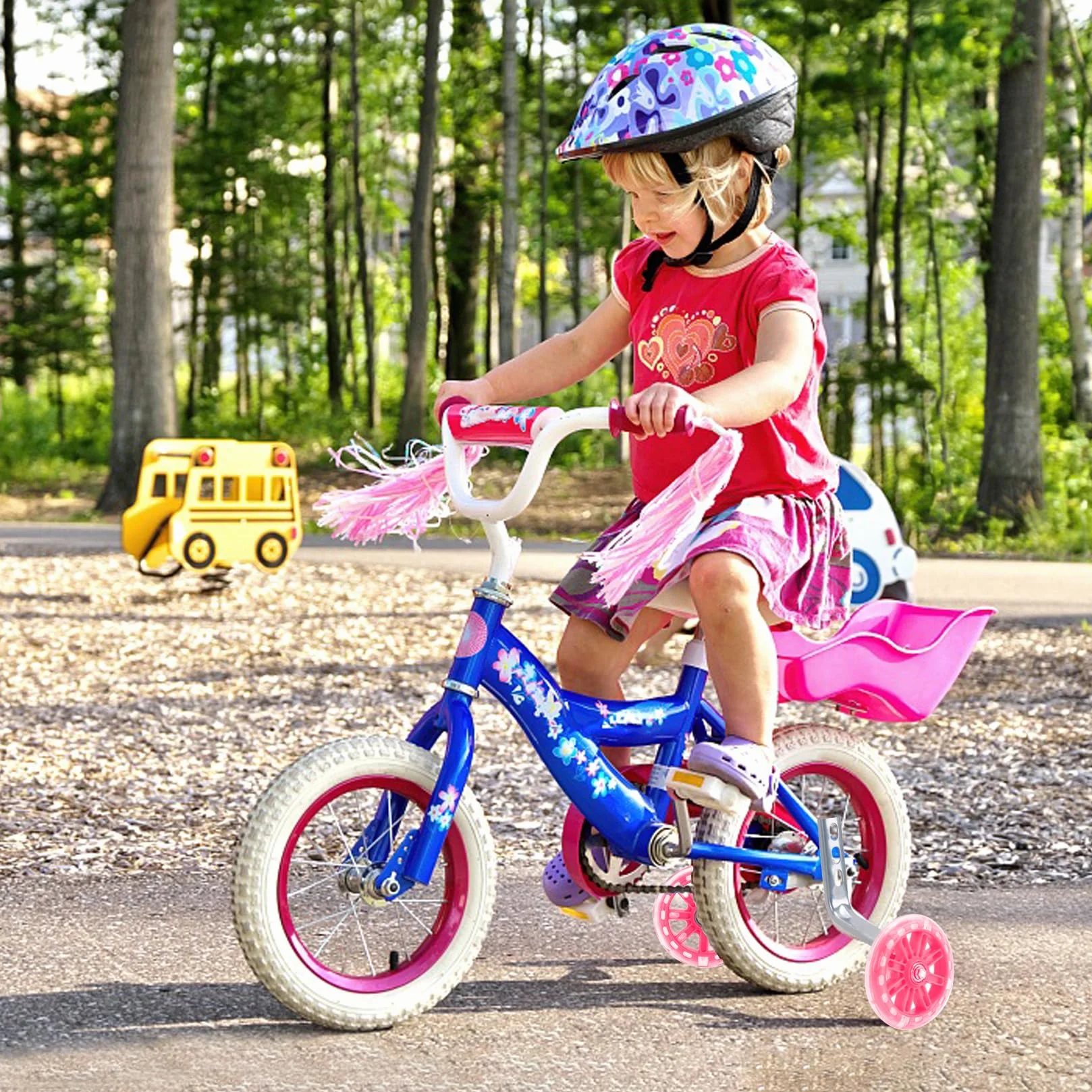 Roues stabilisatrices universelles Flash pour vélo enfant 12-20 pouces