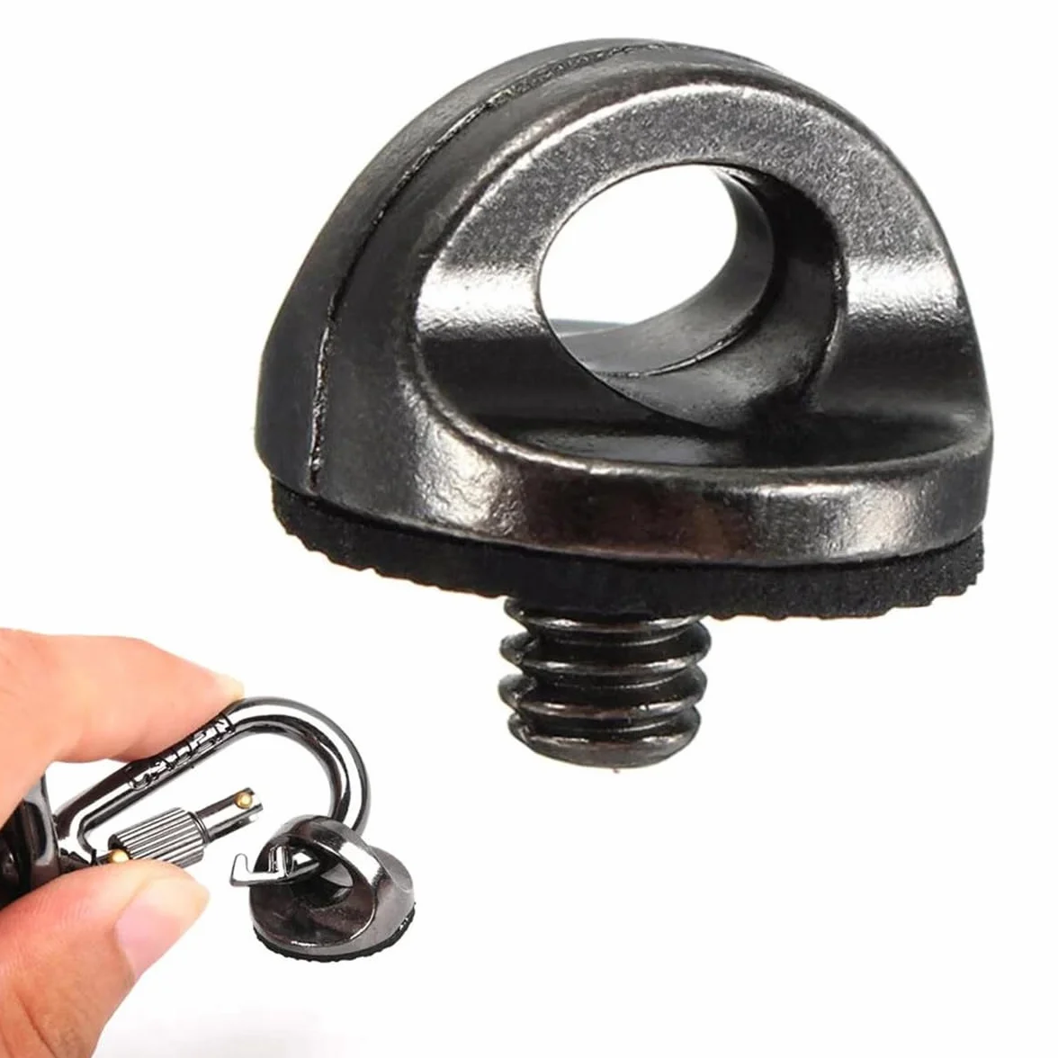 vis Adaptateur pour Sangle Appareil Photo et Caméra, Support à Vis 1/4" 3 Pcs Tokaneit