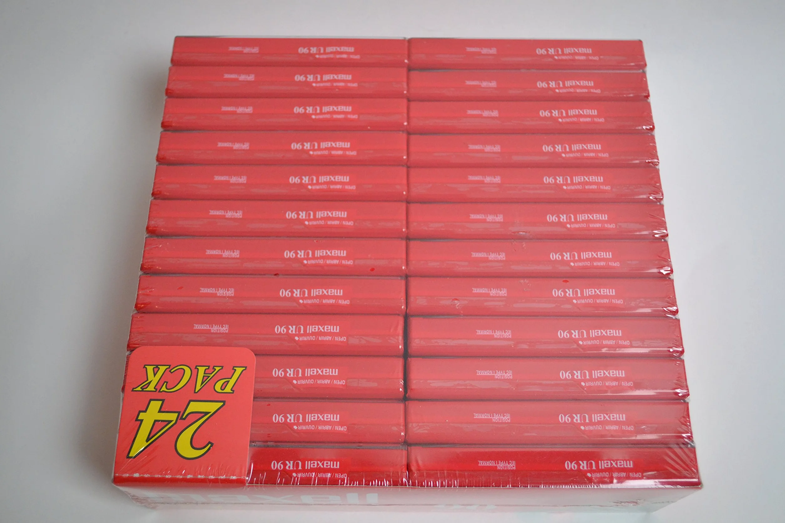 Maxell UR 90 Cassette Audio 24-Pack
