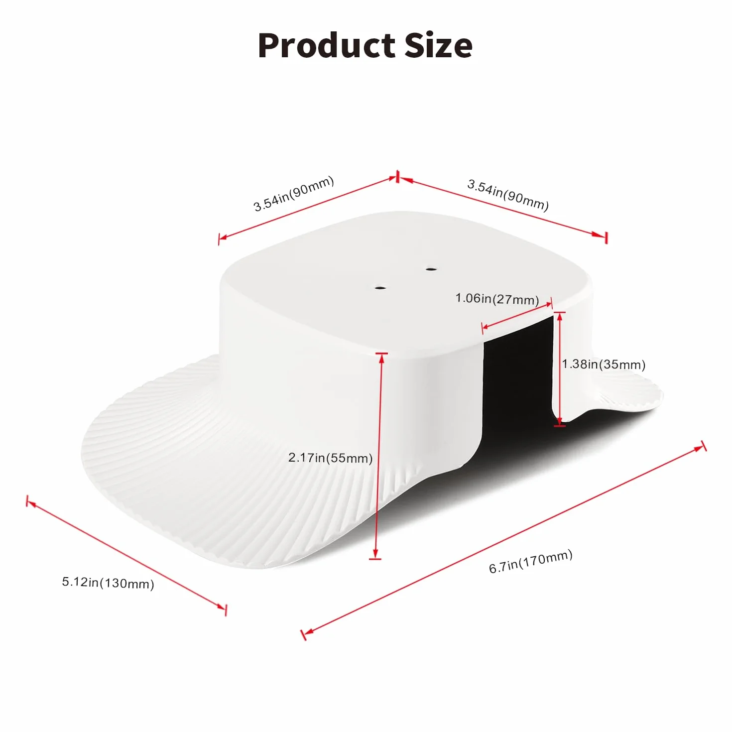 Lonnky Housse de protection contre la pluie pour appareil photo eufy SoloCam S340 - Résistante aux intempéries - Protection solaire pour caméra extérieure - Protège contre la pluie, les rayons UV et