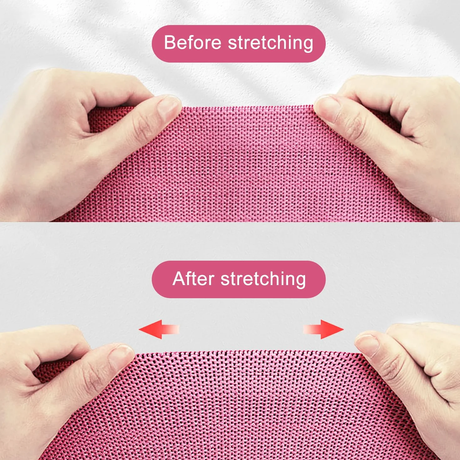 Bandes Elastiques de Fitness Antidérapantes en Tissu, 3 Niveaux de Résistance pour Yoga, Fessiers, Sac de Rangement