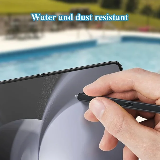 Galaxy Z Fold5 S Pen pour Z Fold 5/6 Slim S Pen pour Samsung Galaxy Z Fold5/6 5G Slim Stylet Fold Edition pour Z Fold5/6 + Pointes,sans Bluetooth. (Noir)