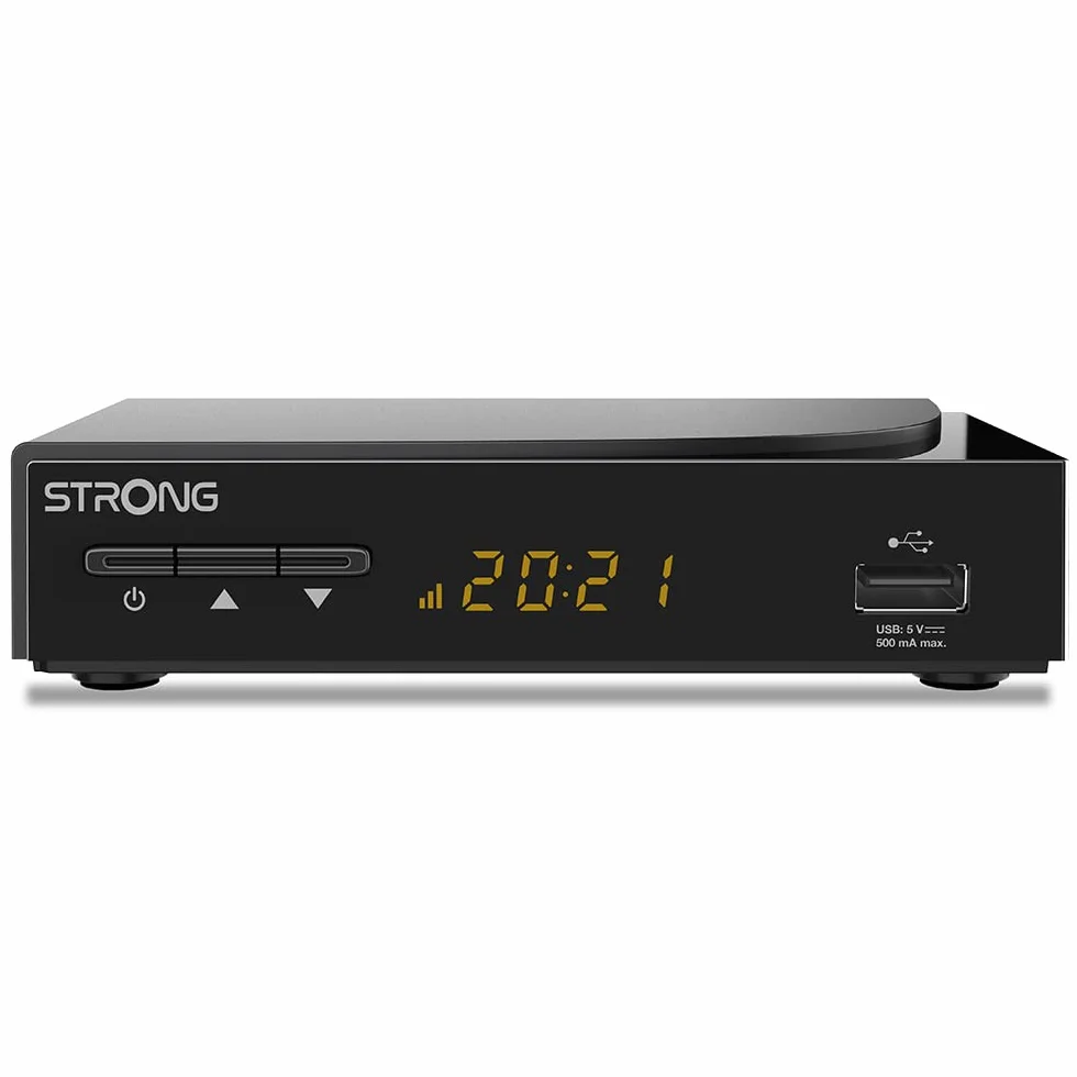 STRONG SRT 3030, récepteur de câble, récepteur de câble HD numérique, DVB-C, fonction d'économie d'énergie, USB, Dolby Audio, sécurité enfant