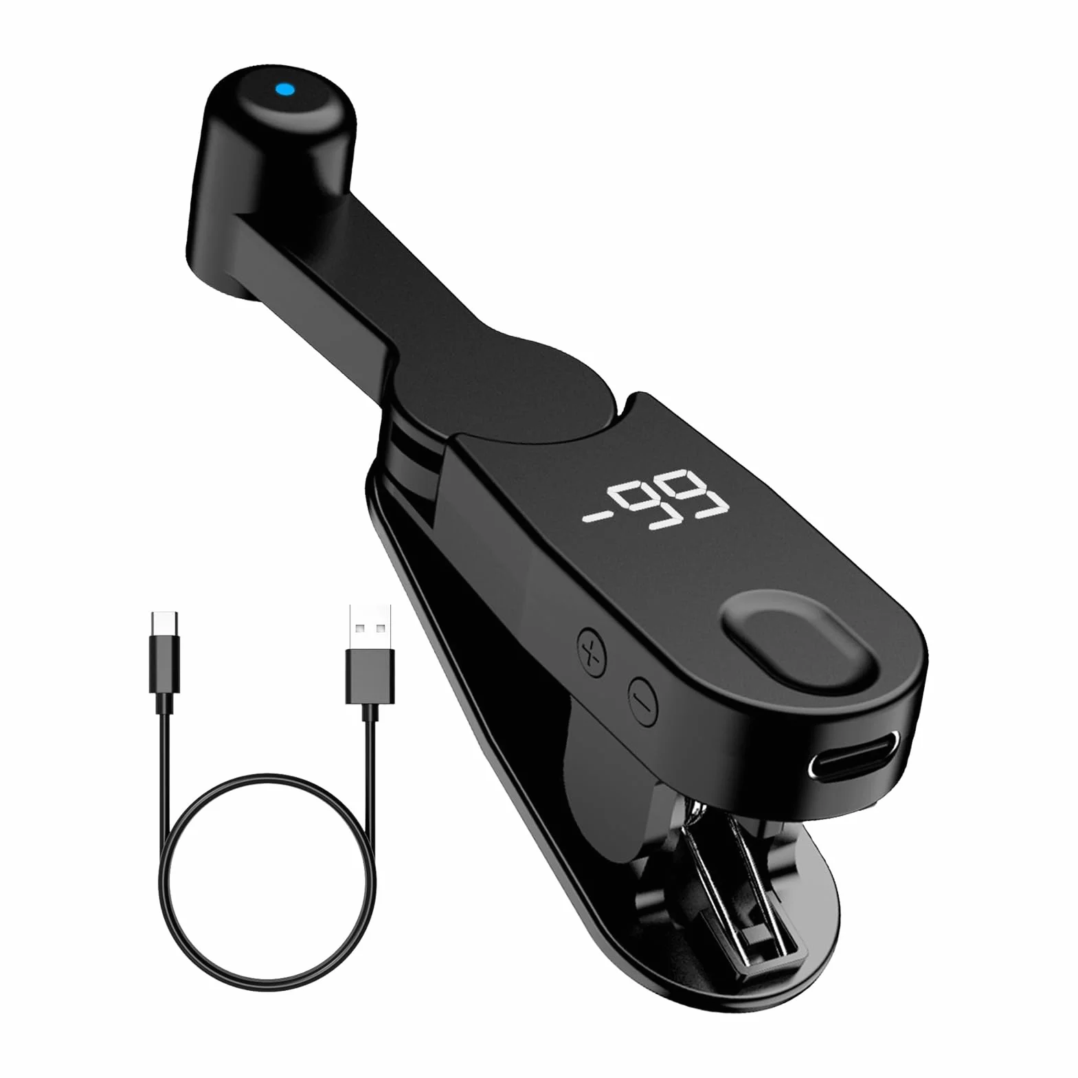 Cliqueur Automatique Écran - Tapoteur USB Rechargeable avec Vitesse Réglable Et Affichage, Rotation 180° Silencieuse | Accessoire Téléphone pour Jeux, Tâches Récompense, Diffusion Mobile