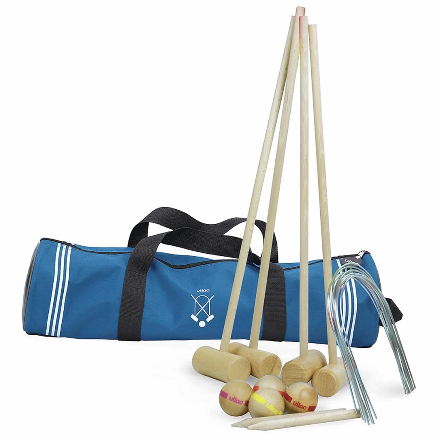 Vilac Jeu de Croquet 2 Joueurs Plein Air Enfants 5 Ans+